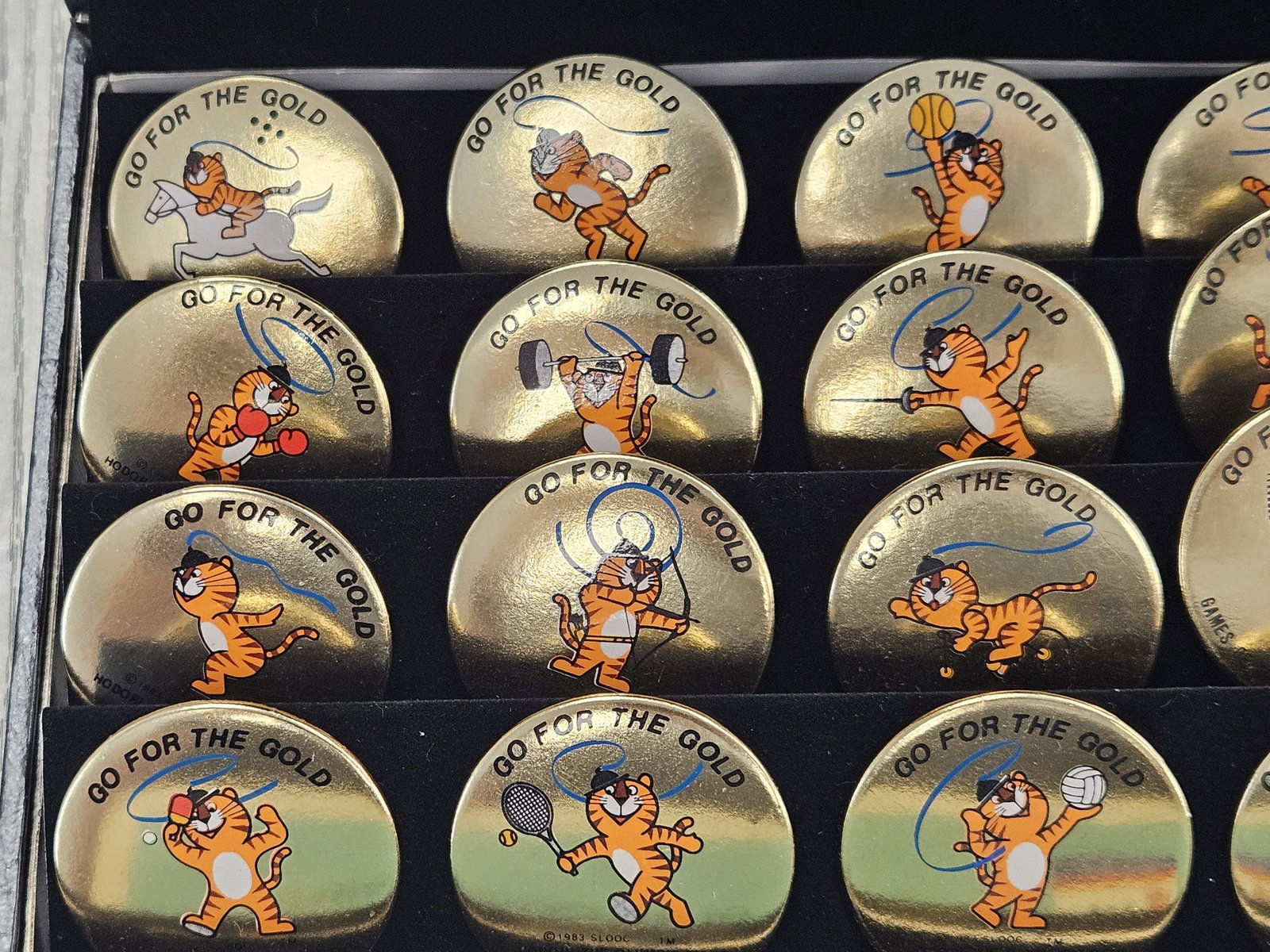 KOREAN OLYMPIC BUTTON SET! - 3