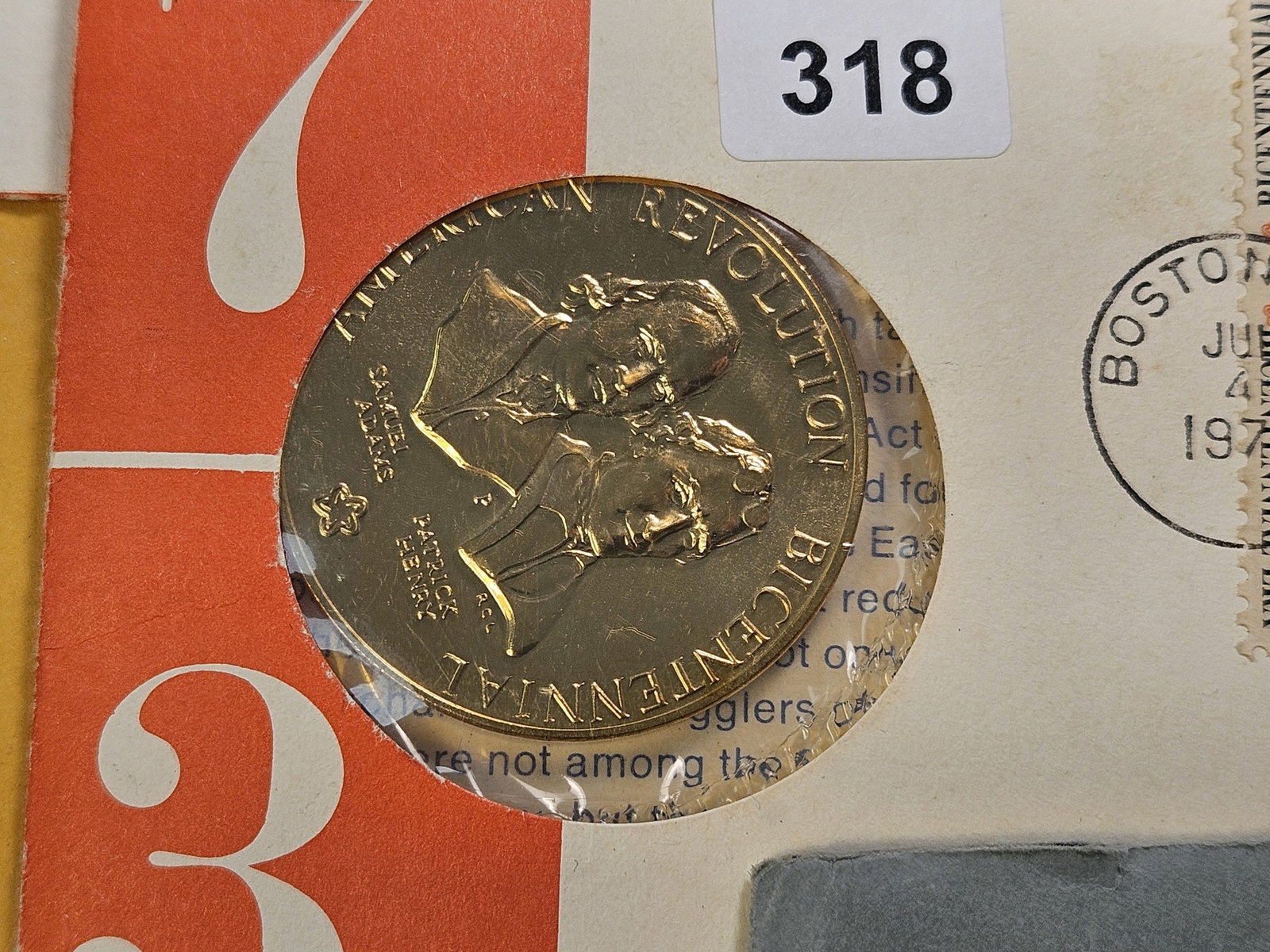Three United States American Revolution Medals - 3