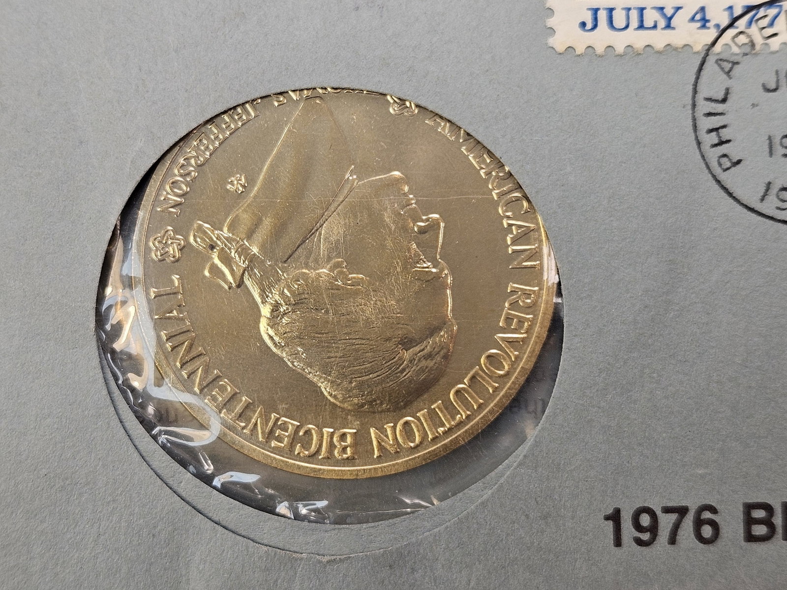 Three United States American Revolution Medals - 4