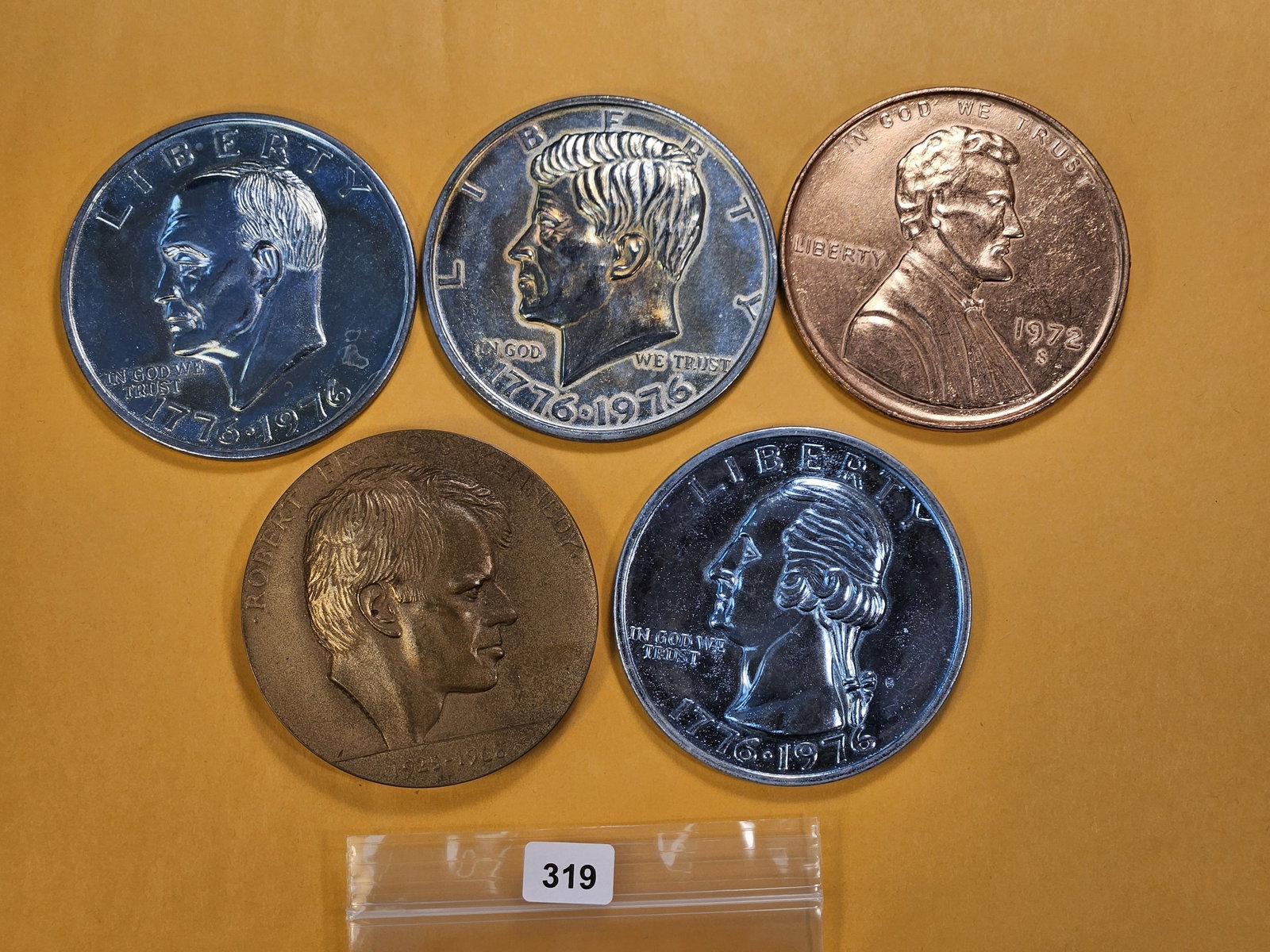 Five LARGE Size Medals (1 of 6)