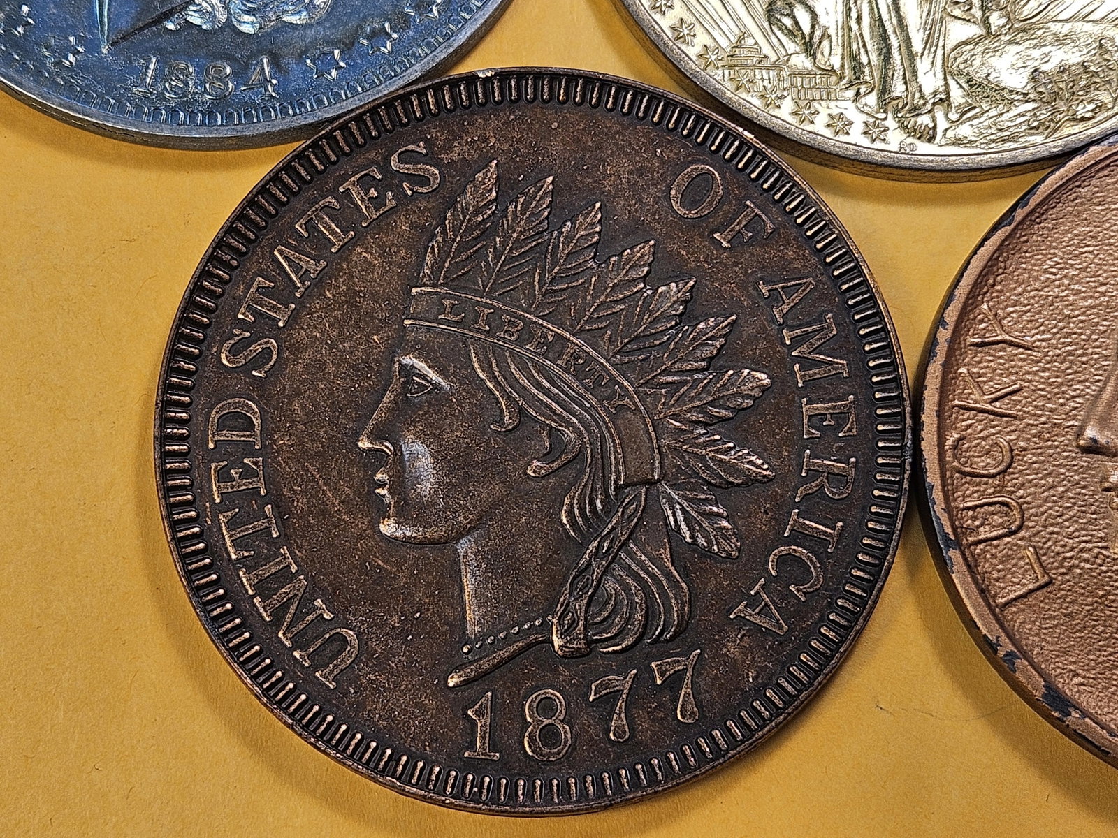 Five LARGE Size Medals - 5