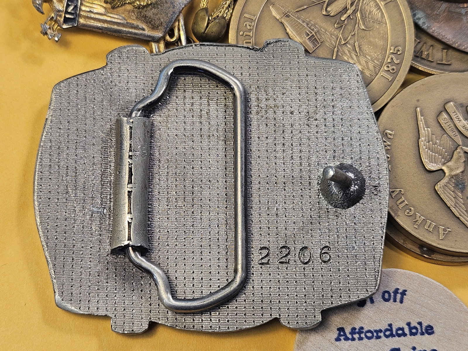 Five LARGE Size Medals - 7