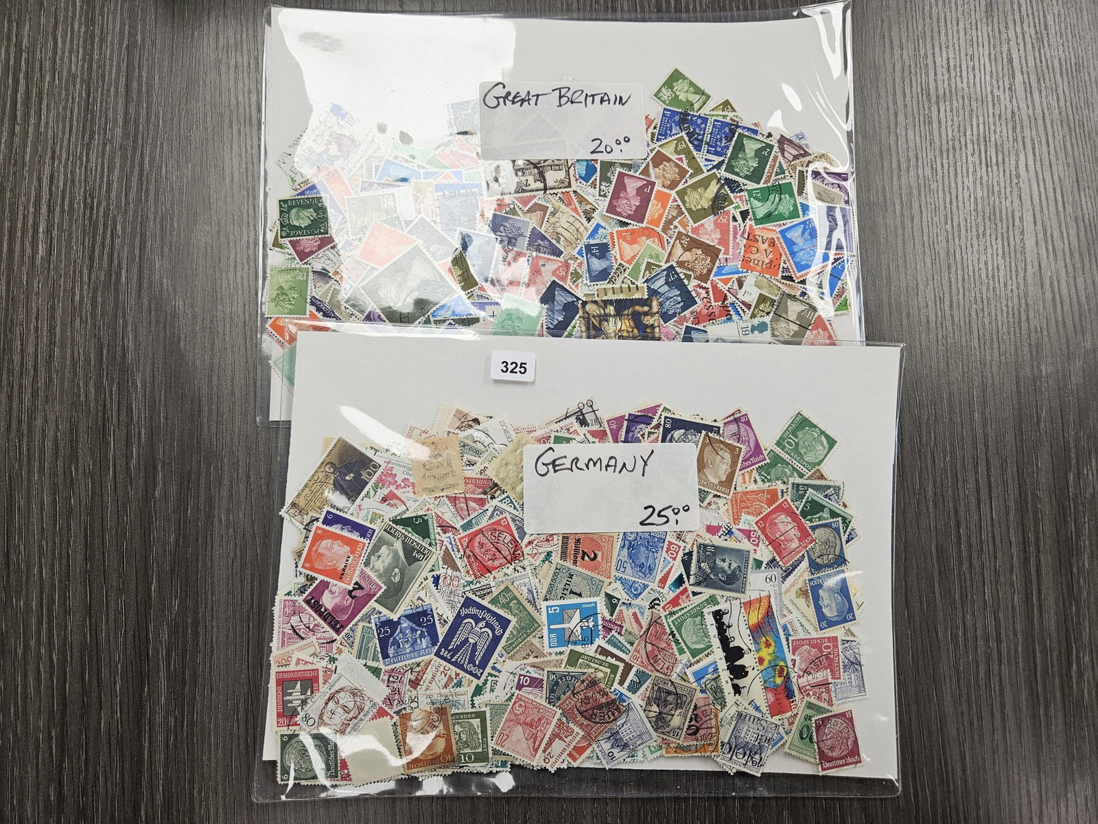 PHILATELICS!: Huge Mix of Foreign Stamps from Germany and Great Britain
