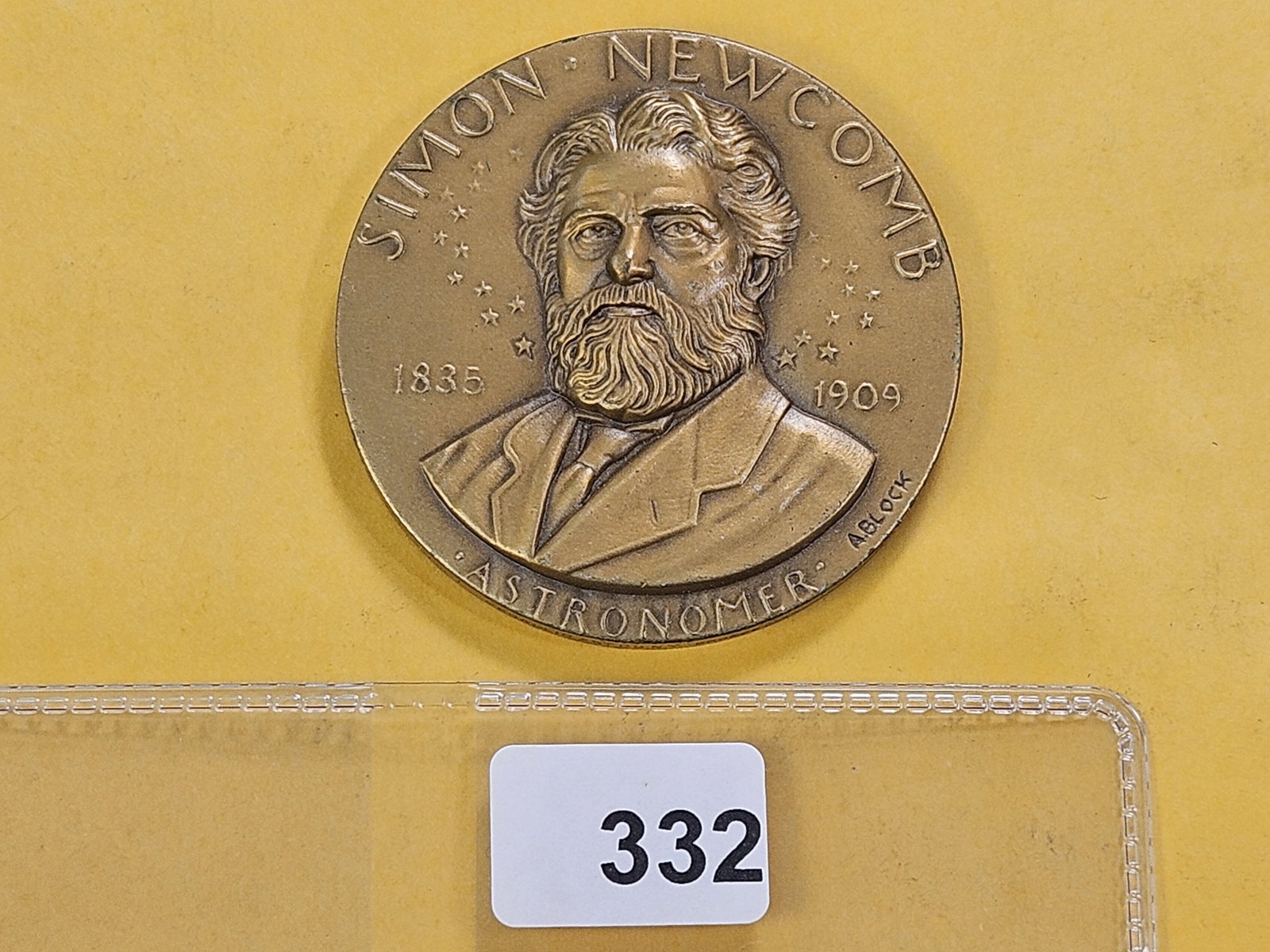 Astronomer Simon Newcomb Bronze Medal - 2