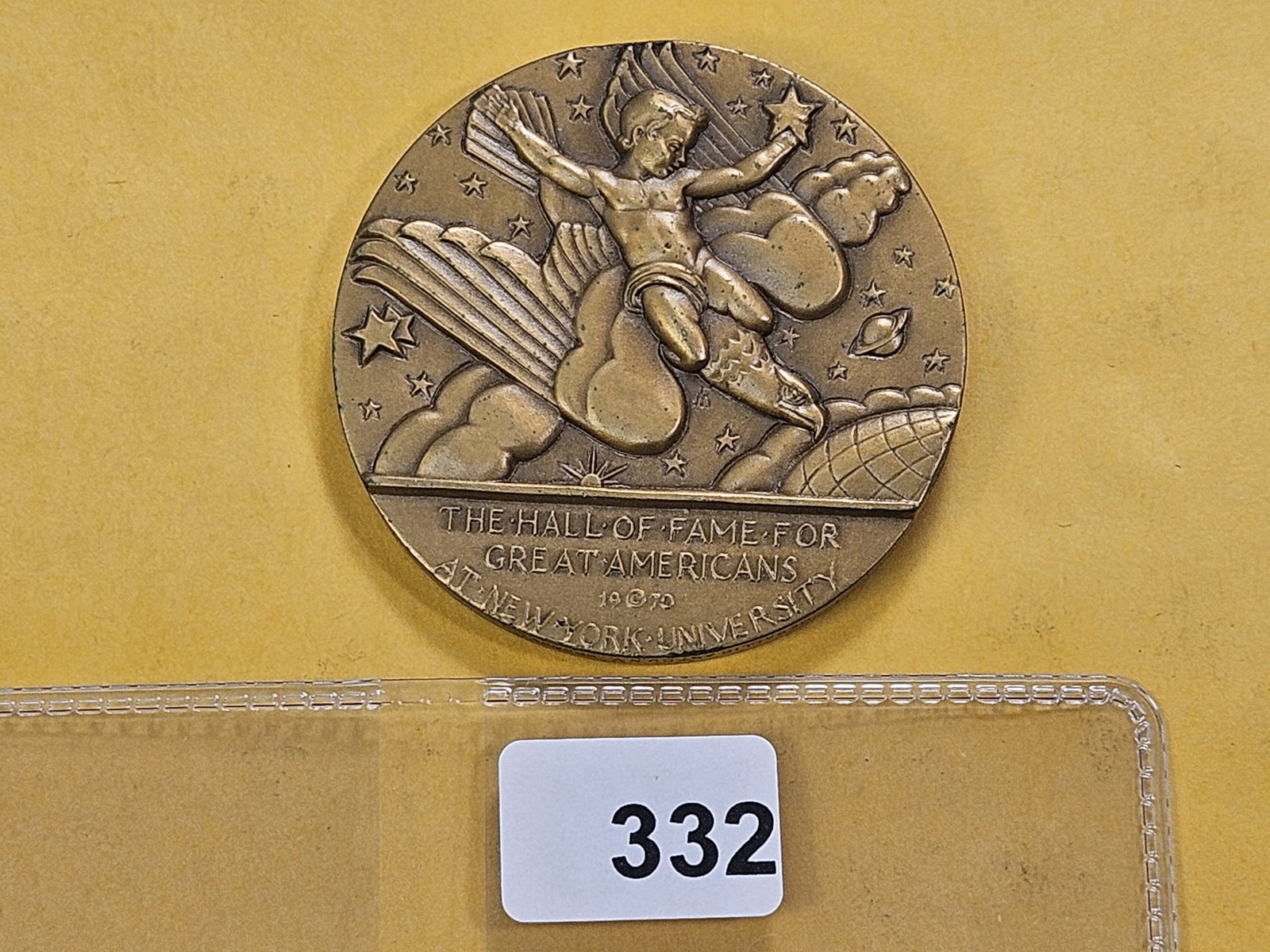 Astronomer Simon Newcomb Bronze Medal - 3
