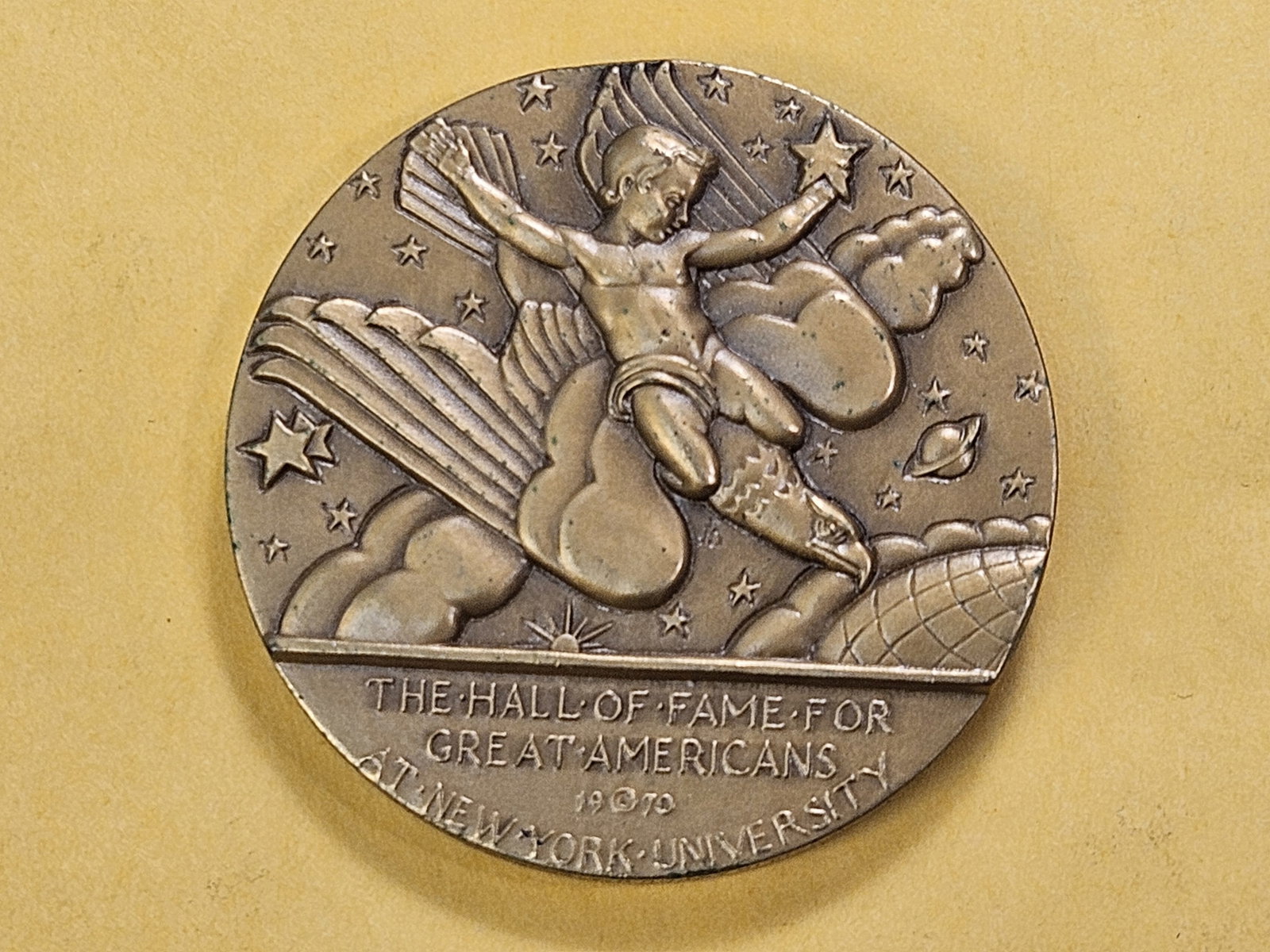 Astronomer Simon Newcomb Bronze Medal - 4