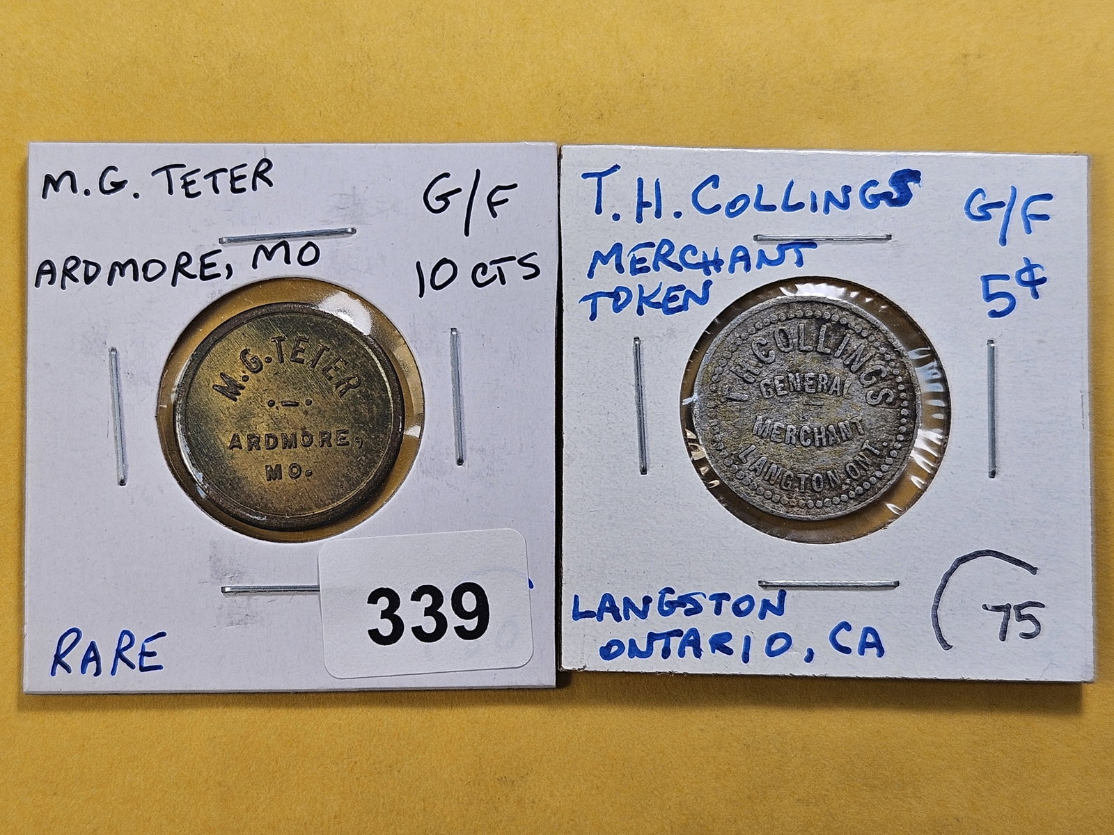 Two Merchants Good For Tokens (1 of 6)