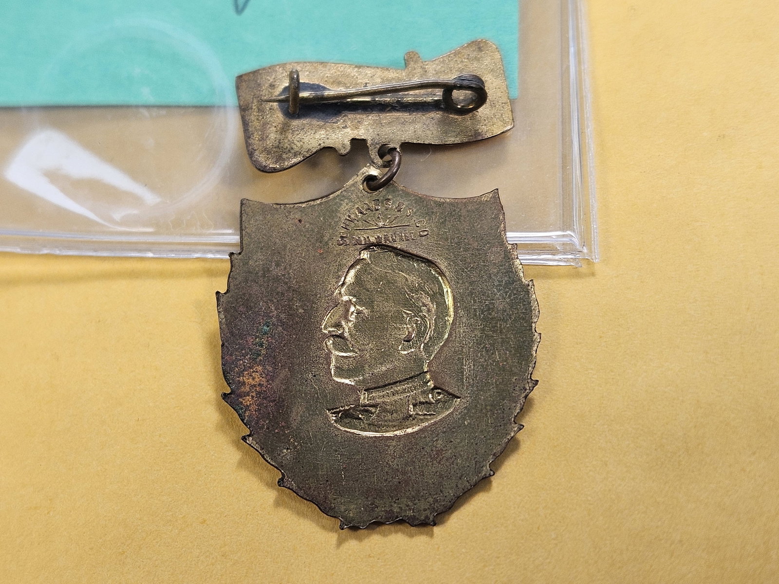 Two Admiral George Dewey Pins - 6