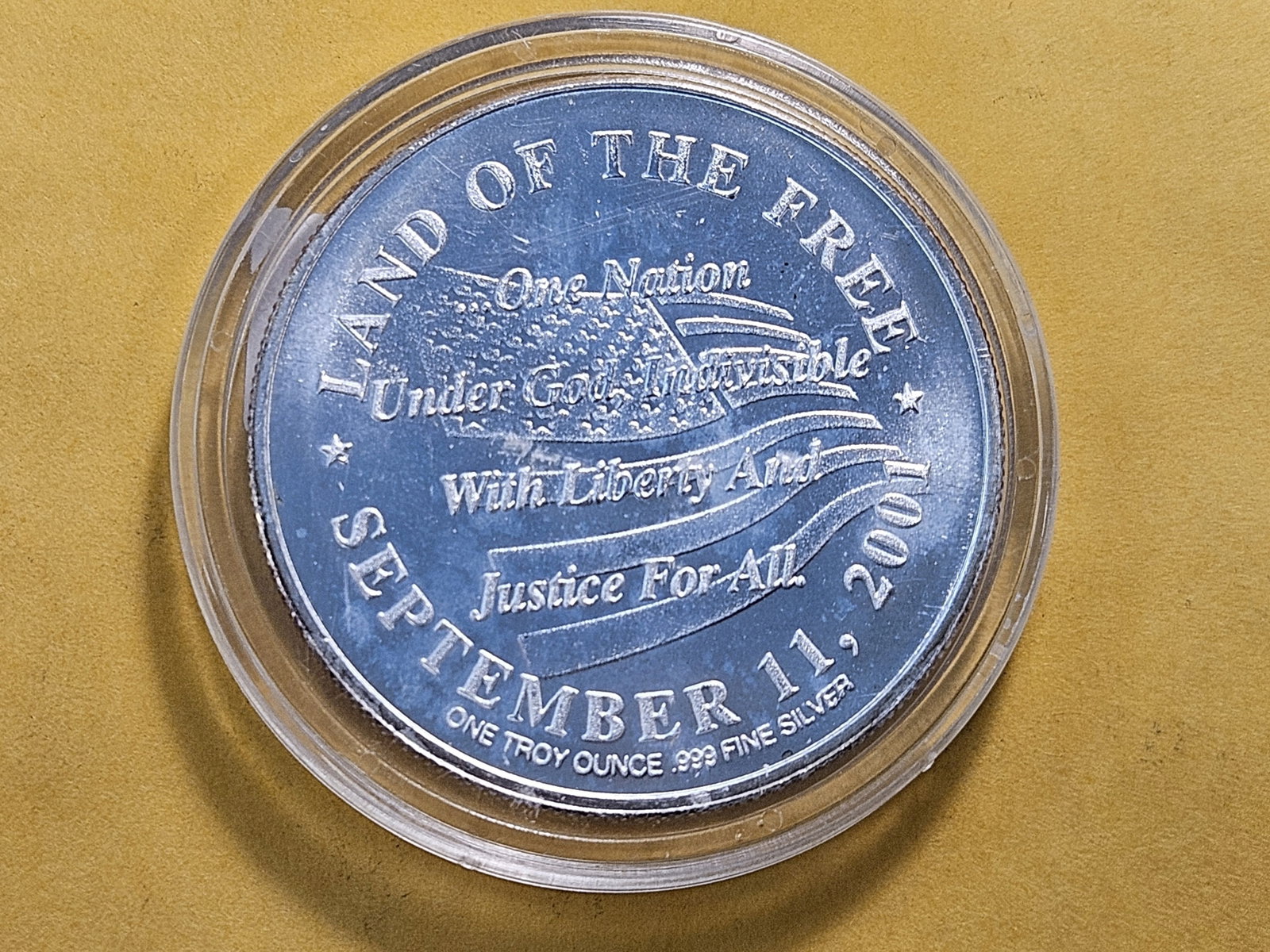 One Troy Ounce .999 Fine Silver Round - 2