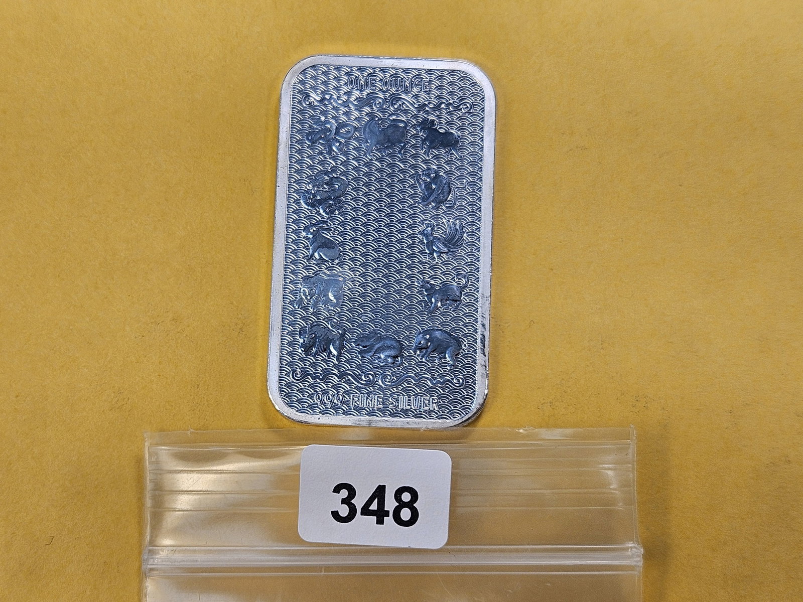 One Troy Ounce .999 Fine Silver Bar - 2