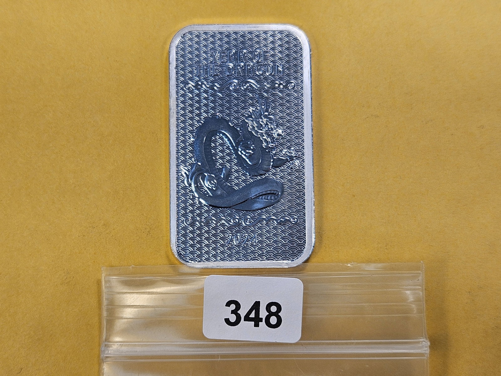 One Troy Ounce .999 Fine Silver Bar - 3