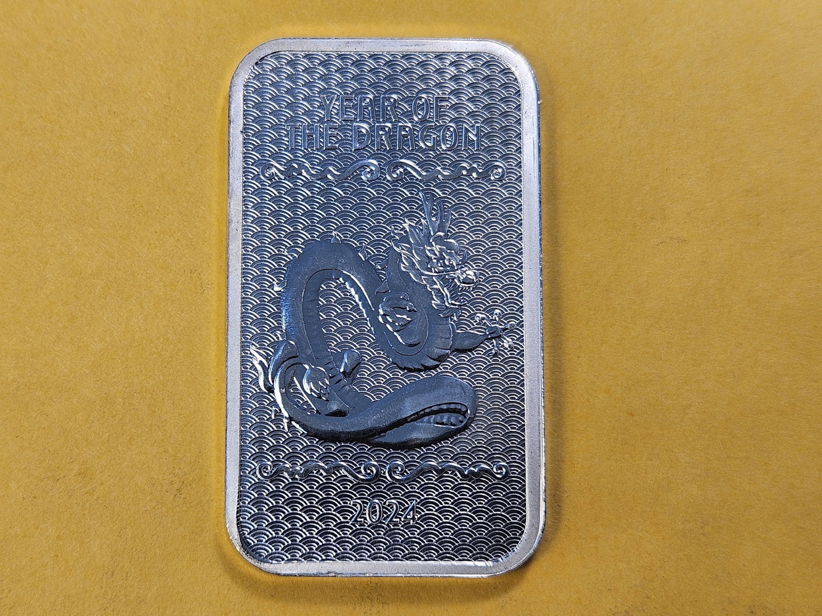 One Troy Ounce .999 Fine Silver Bar - 4