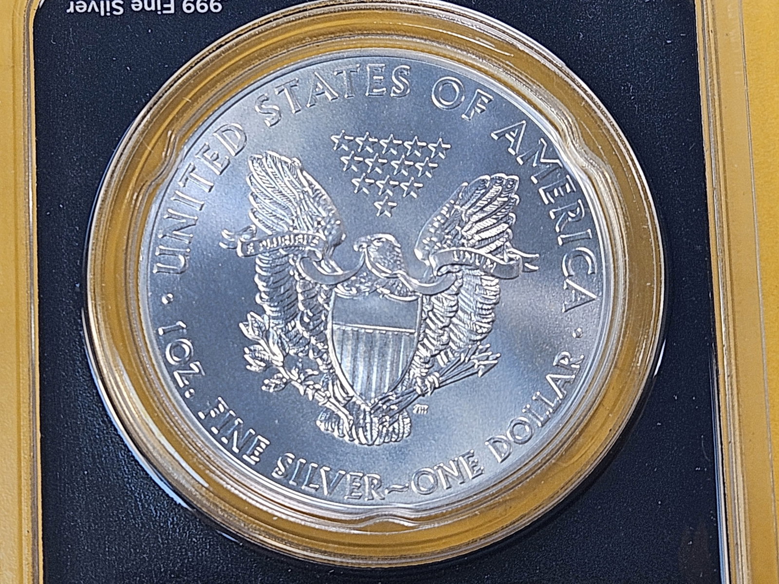 And last but not least, a GEM Brilliant Uncirculated 2015 American Silver Eagle - 4