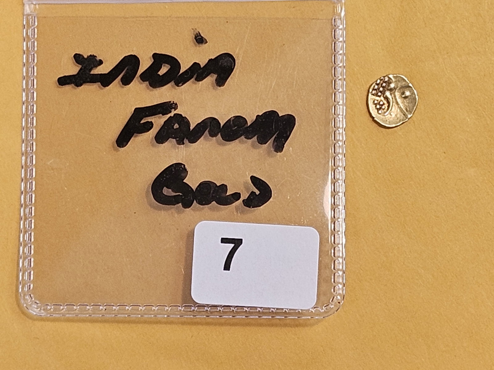 GOLD! Indian Fanam - 2