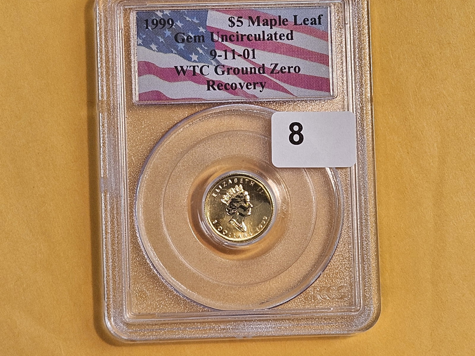 GOLD! WORLD TRADE CENTER Recovery Gold Coin! - 2