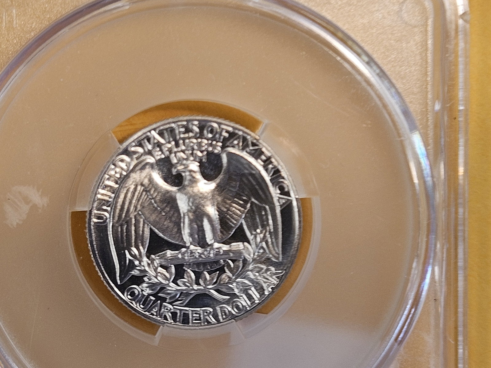 CACG 1964 silver Washington Quarter in Proof 66 - 5