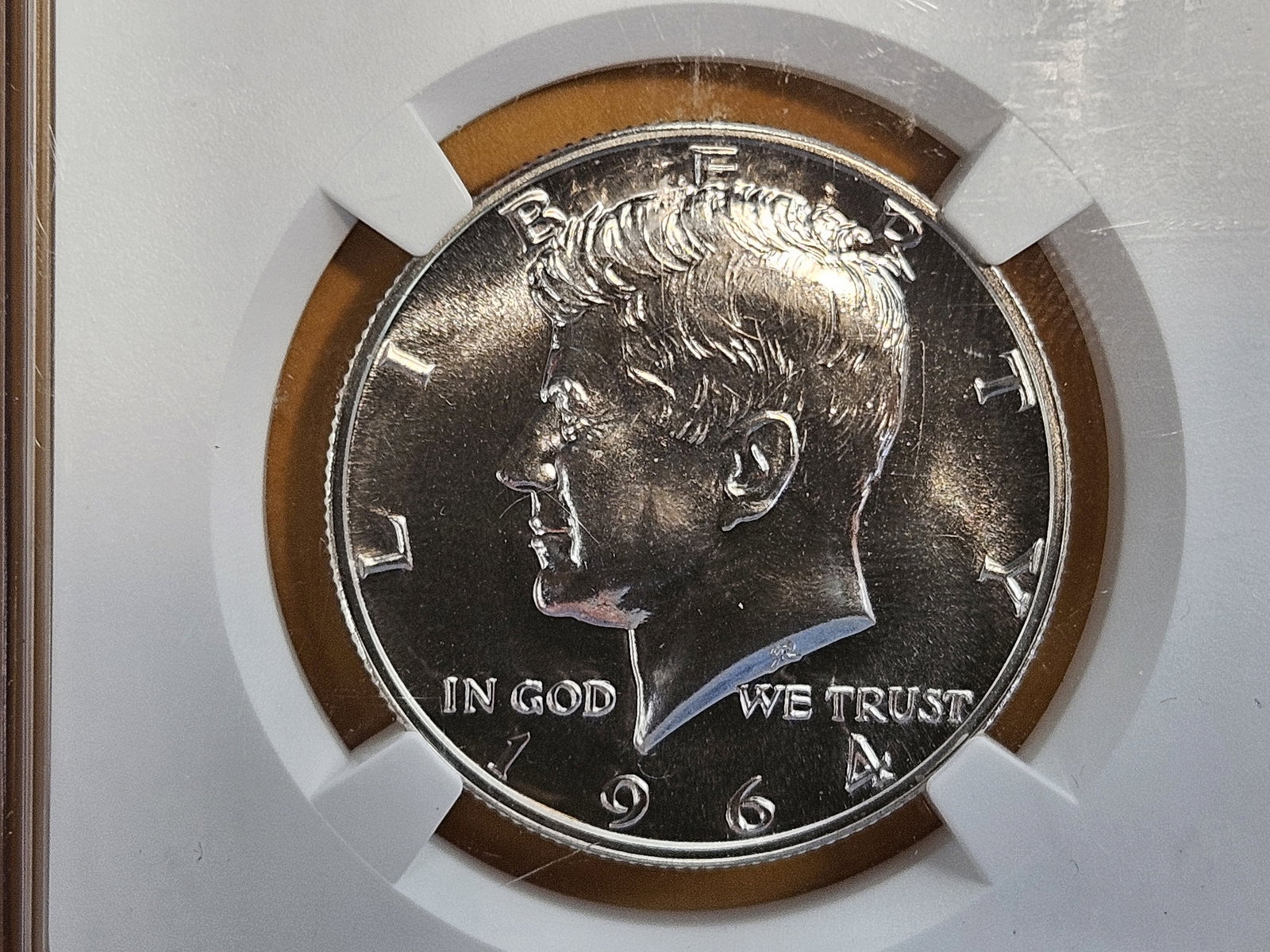 Superb GEM! NGC 1964 Kennedy silver Half Dollar in Proof 68: Near Top Pop!