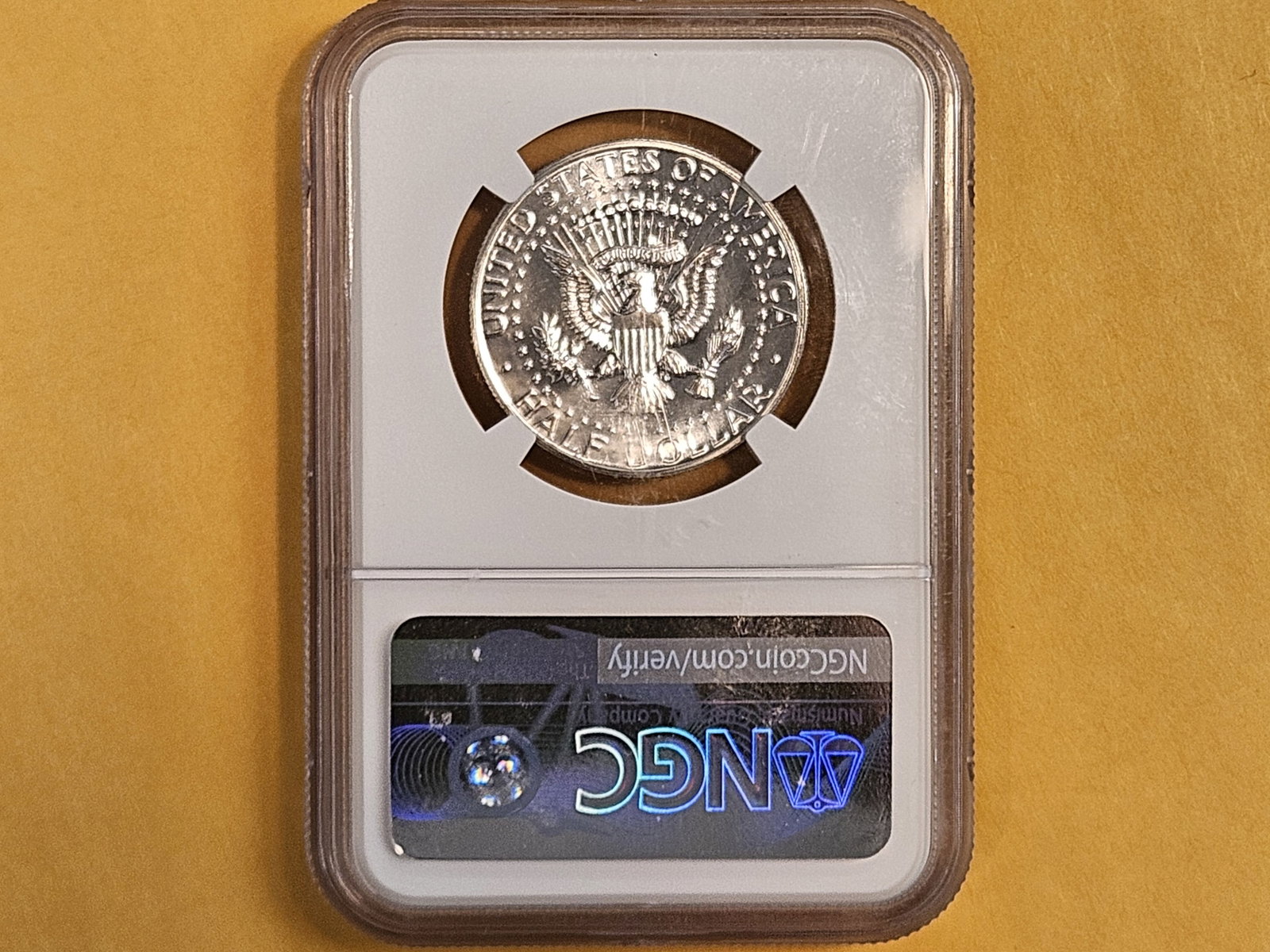 Superb GEM! NGC 1964 Kennedy silver Half Dollar in Proof 68 - 3