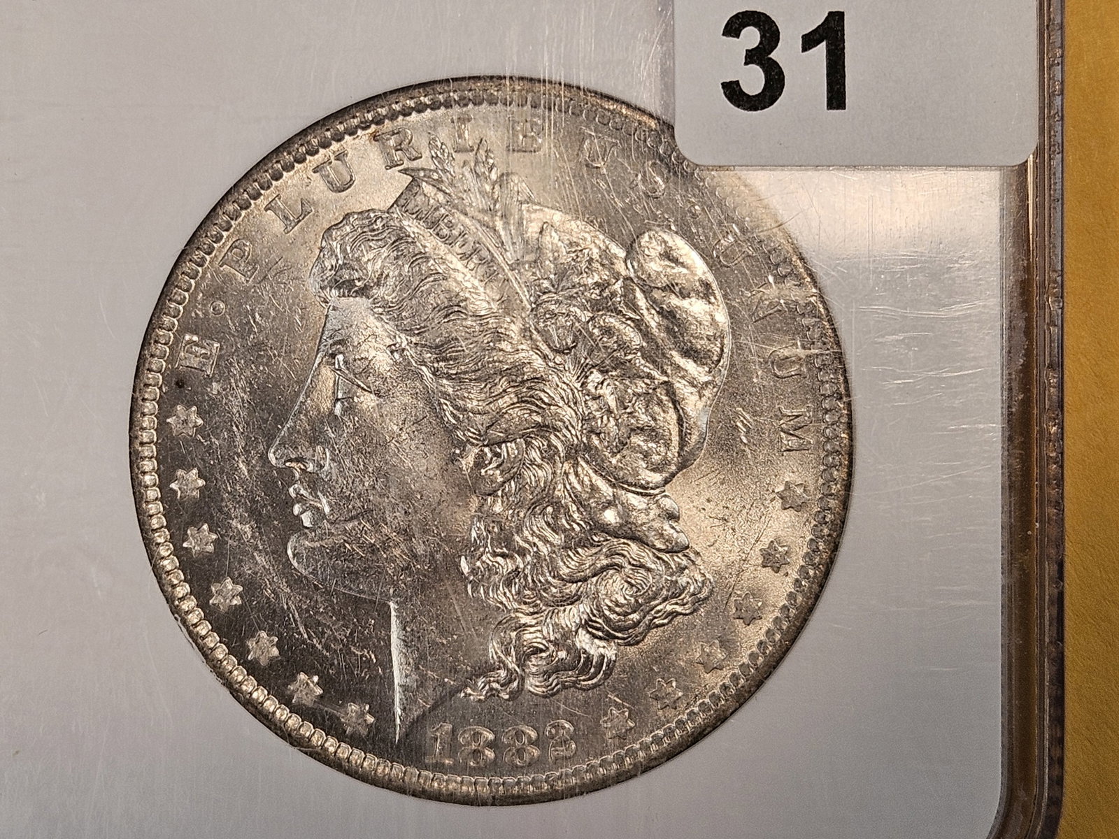 VARIETY! NGC 1882-O/S Morgan Dollar in Mint State 61: TOP 100 VAM! Vam-5 Broken "S"