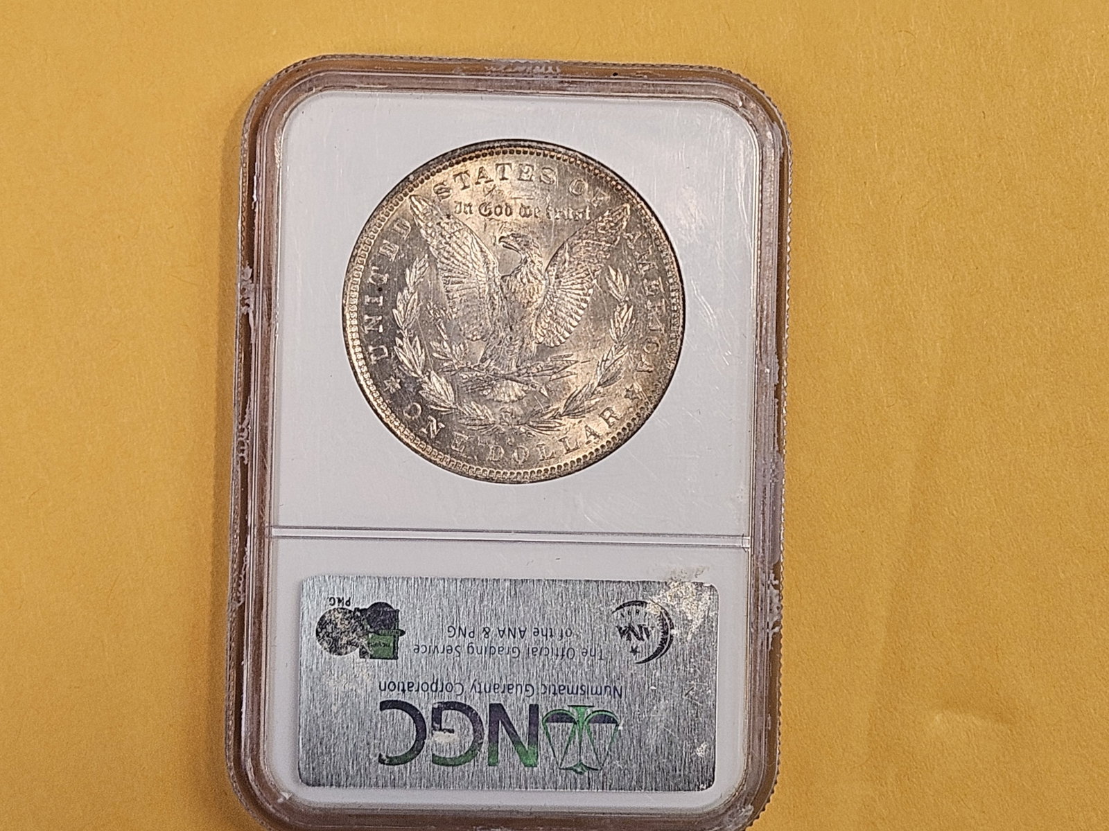 VARIETY! NGC 1882-O/S Morgan Dollar in Mint State 61 - 3