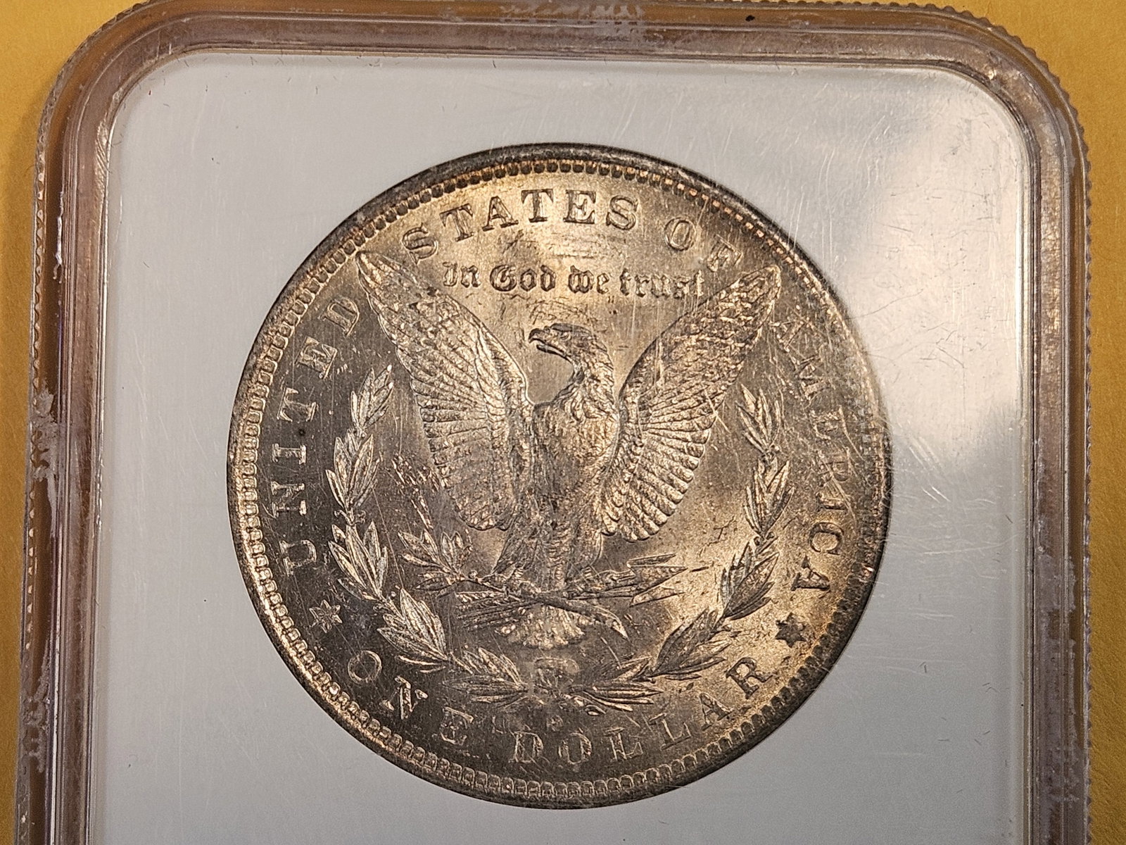 VARIETY! NGC 1882-O/S Morgan Dollar in Mint State 61 - 4