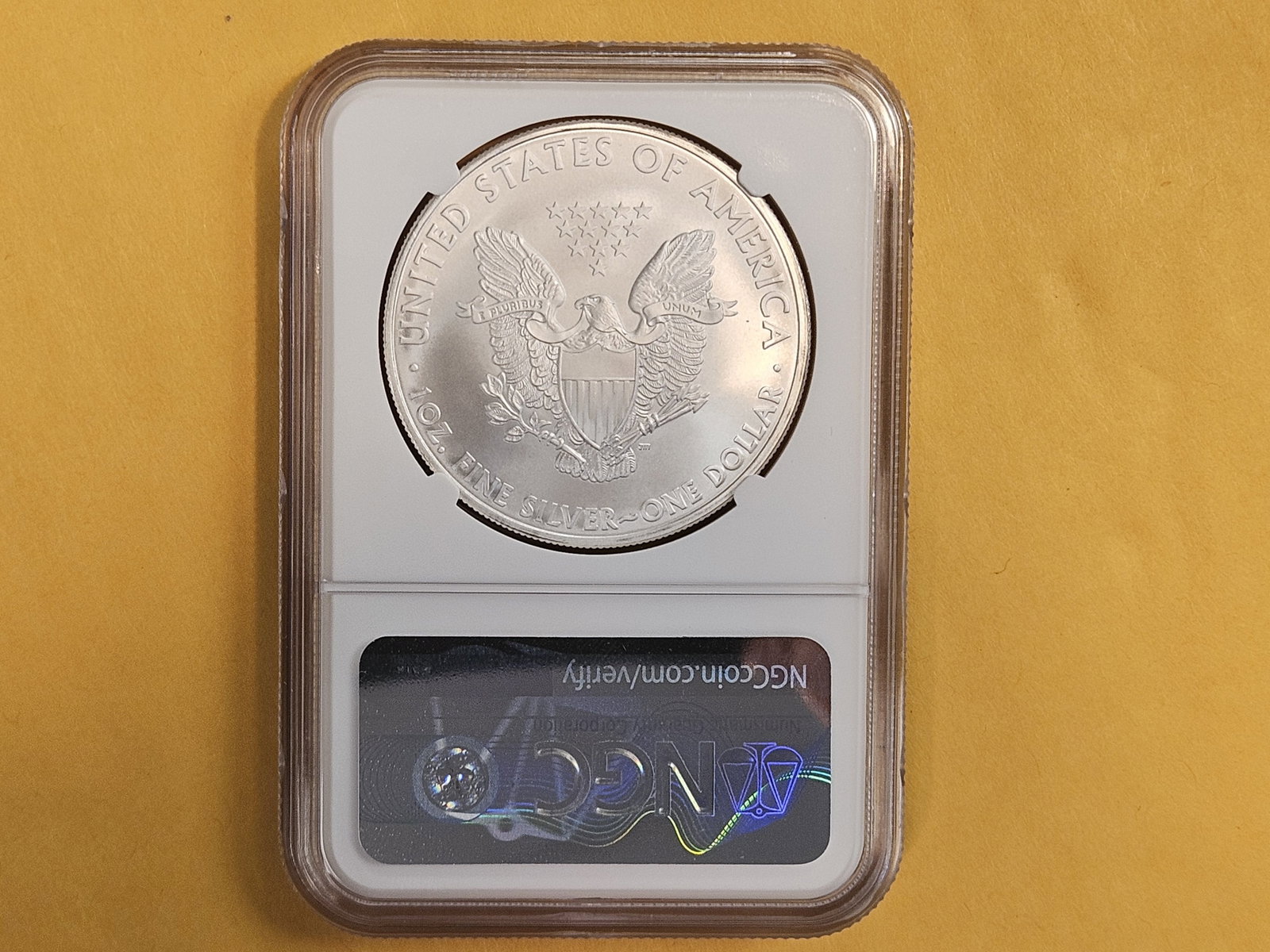 PERFECT! NGC 2010 American silver Eagle in Mint State 70 - 2