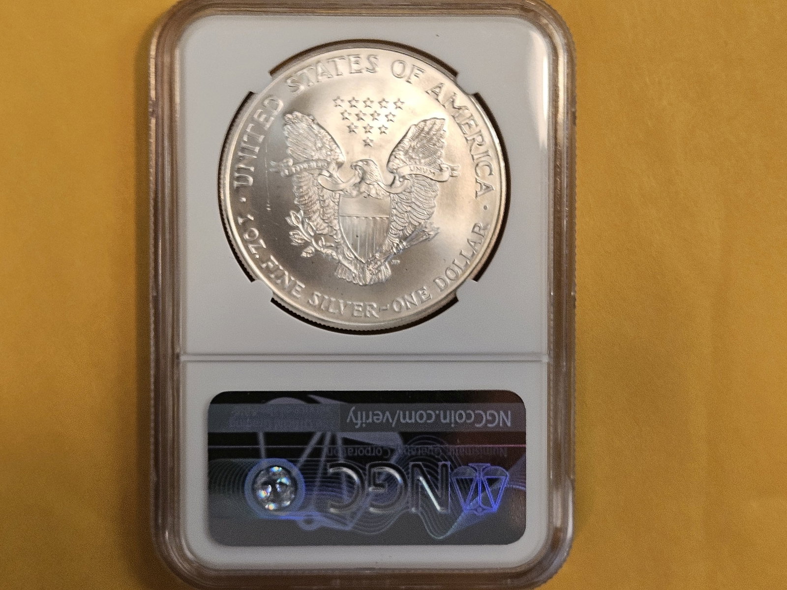 NGC 1999 American Silver Eagle in Mint State 69 - 2