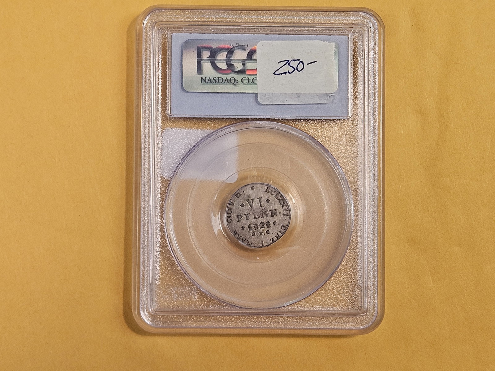 PCGS 1828 CVC Brunswick-Wolfenburg 6 pfenning - 3