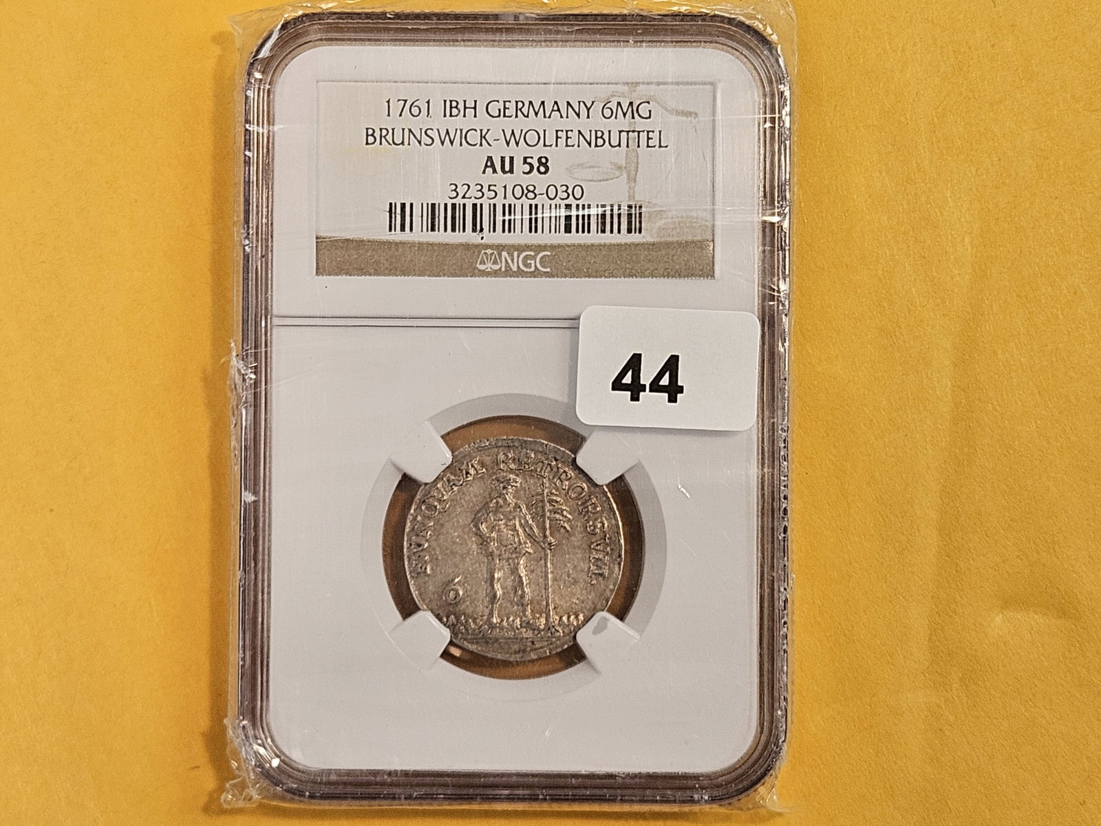 * NGC 1761 IBH Germany 6 mariengrosch in About Uncirculated - 58 - 2