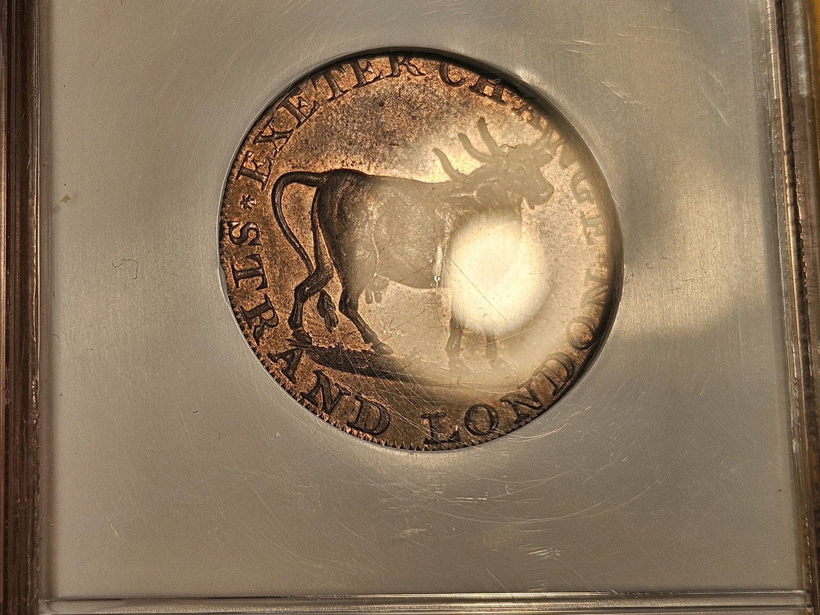 CONDER! NGC 1790's Great Britain Half-Penny Conder Token in Mint State 63 RB - 11