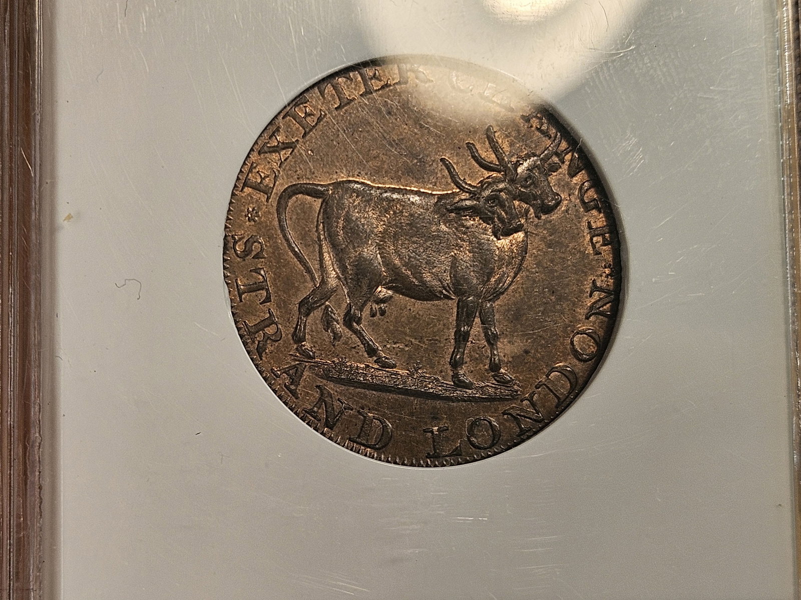 CONDER! NGC 1790's Great Britain Half-Penny Conder Token in Mint State 63 RB - 12