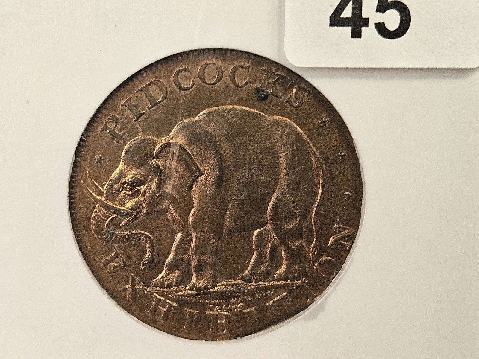 CONDER! NGC 1790's Great Britain Half-Penny Conder Token in Mint State 63 RB - 8