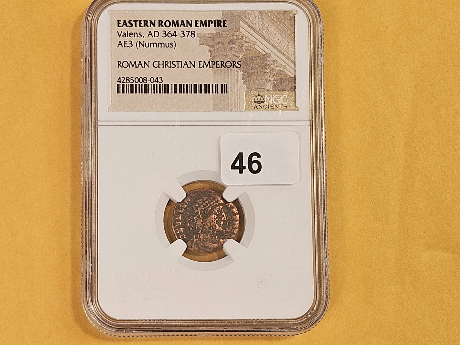 ANCIENT! NGC Eastern Roman Empire AE Nummus - 2