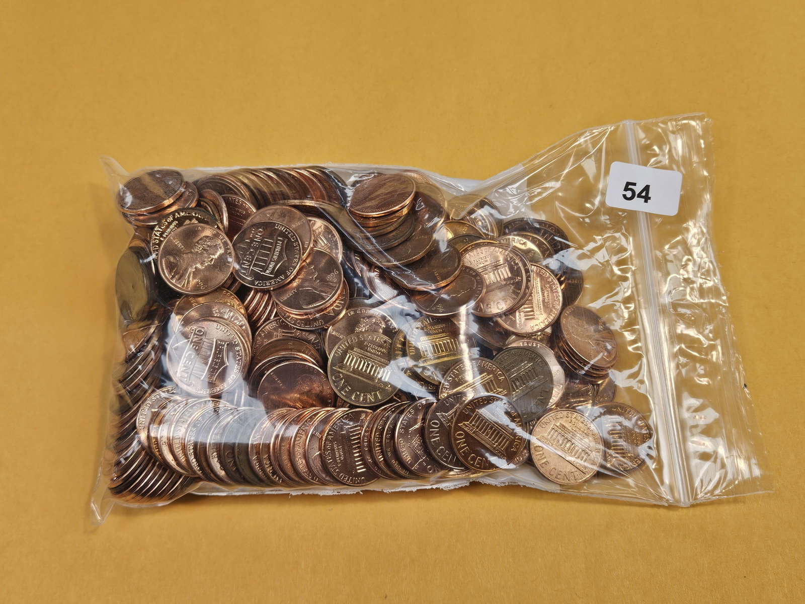 About 1.5 pounds of mixed Cents - 2