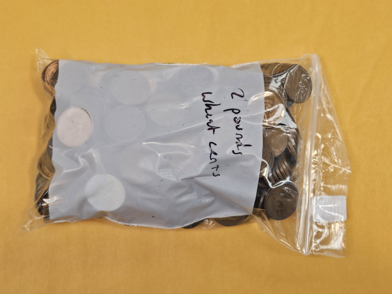 TWO Pounds of Wheat Cents - 2