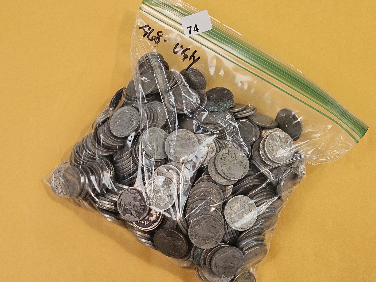 FOUR HUNDRED sixty-eight Buffalo Nickels: Ugly