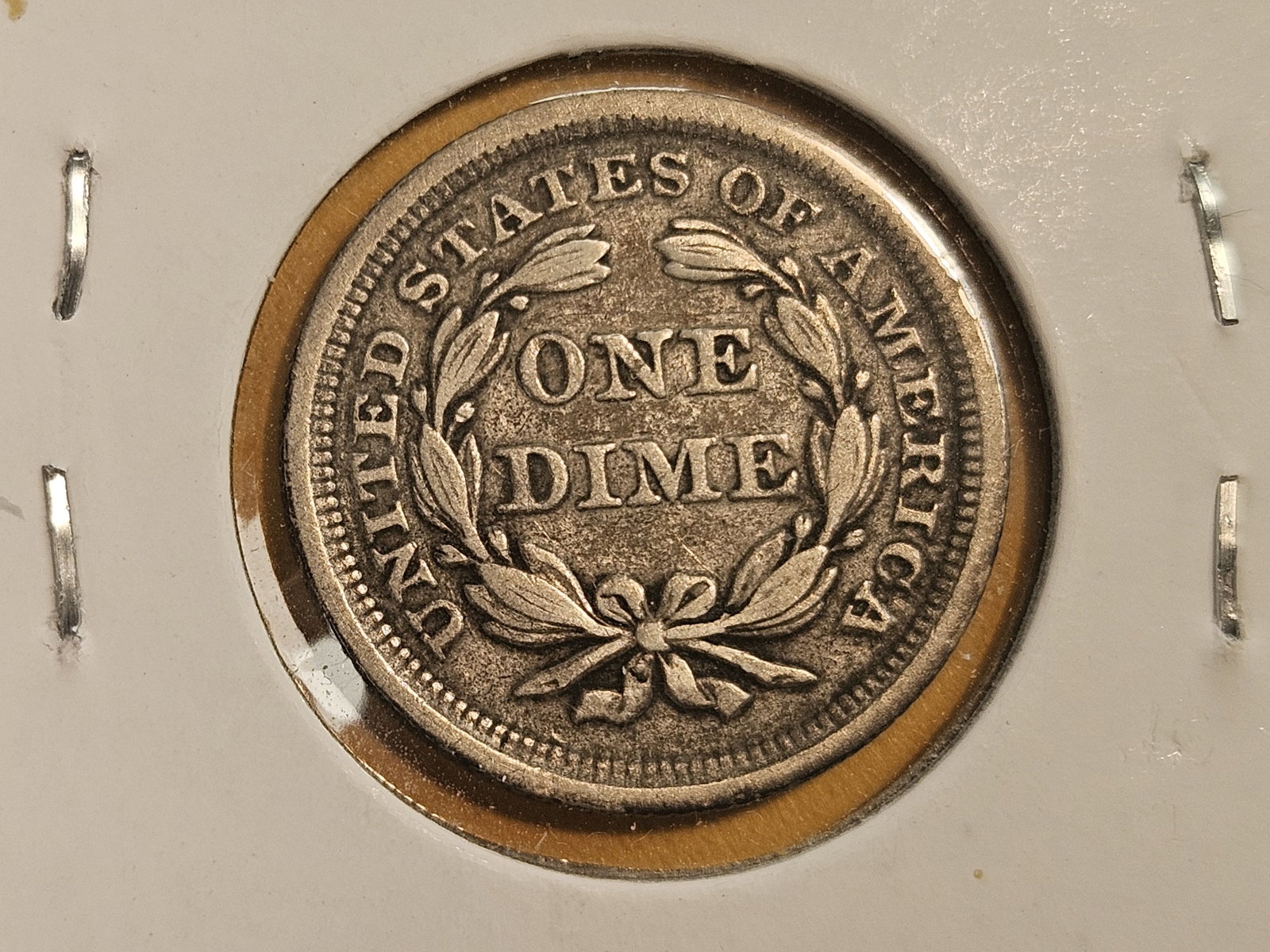 1853 with Arrows and 1877 Seated Liberty Silver Dimes - 3