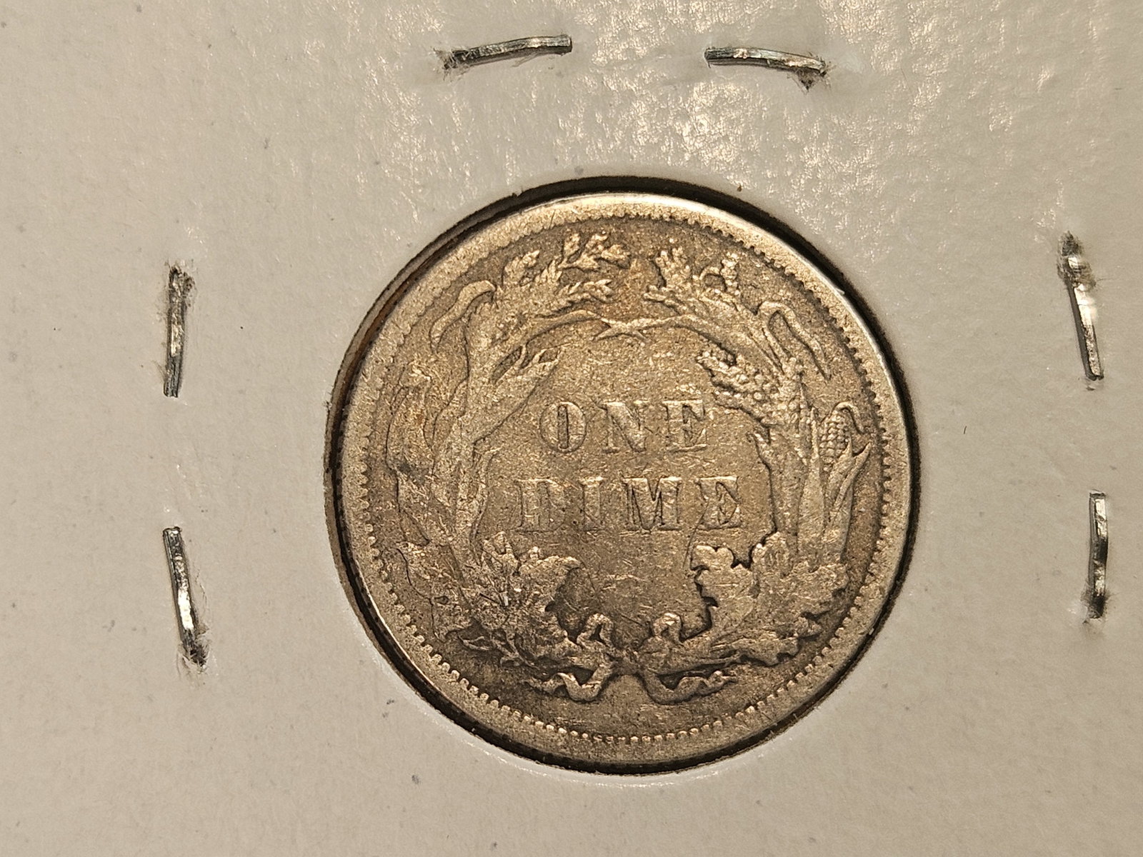 1853 with Arrows and 1877 Seated Liberty Silver Dimes - 5