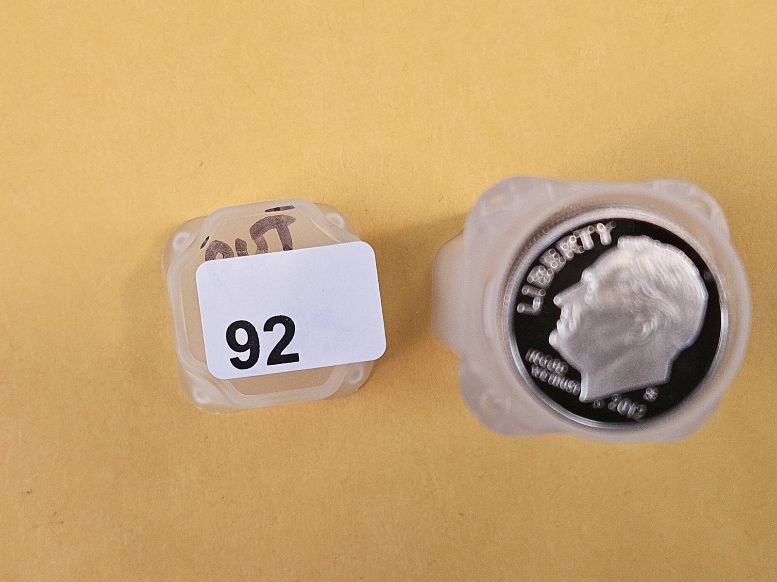 Full Roll of Proof Roosevelt Dimes (1 of 2)