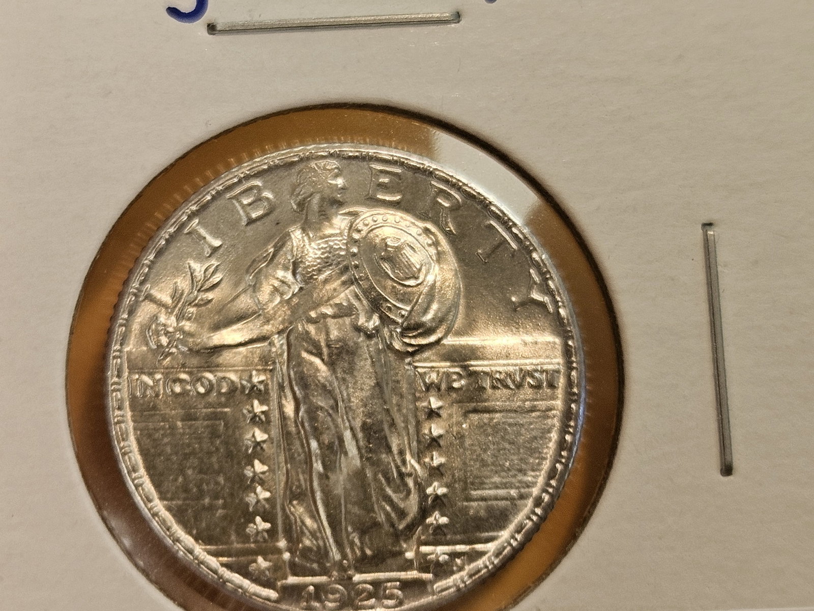 ** GEM to Superb GEM Brilliant Uncirculated 1925 Standing Liberty Quarter - 6
