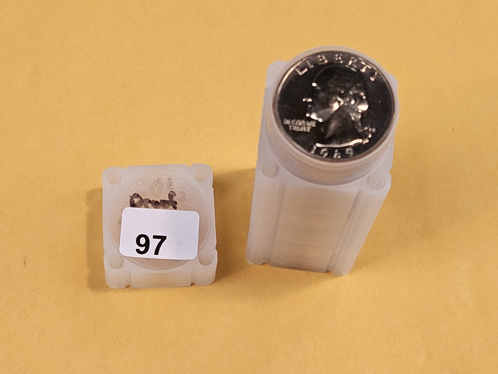 Full Roll of Proof Washington Quarters: All clad. From Dealer. Unchecked by us