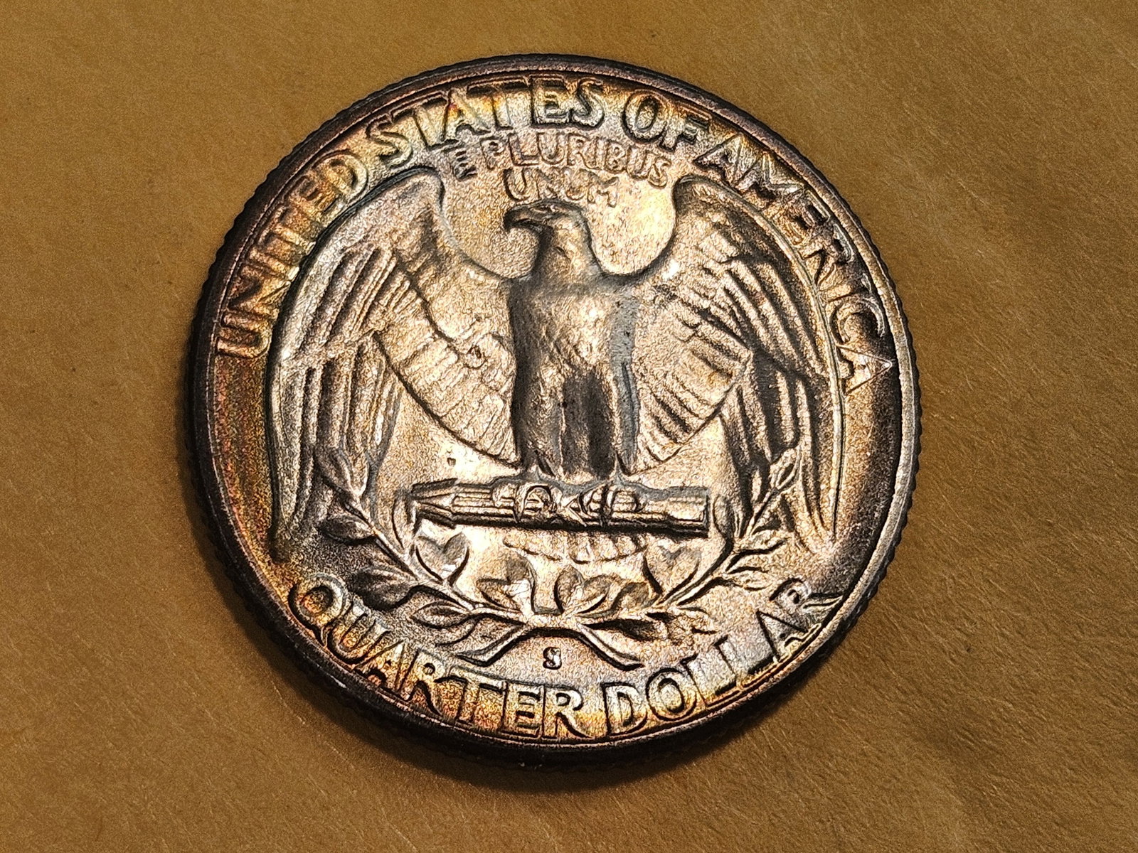 Gorgeous GEM Brilliant Uncirculated 1950-S Washington Quarter - 9
