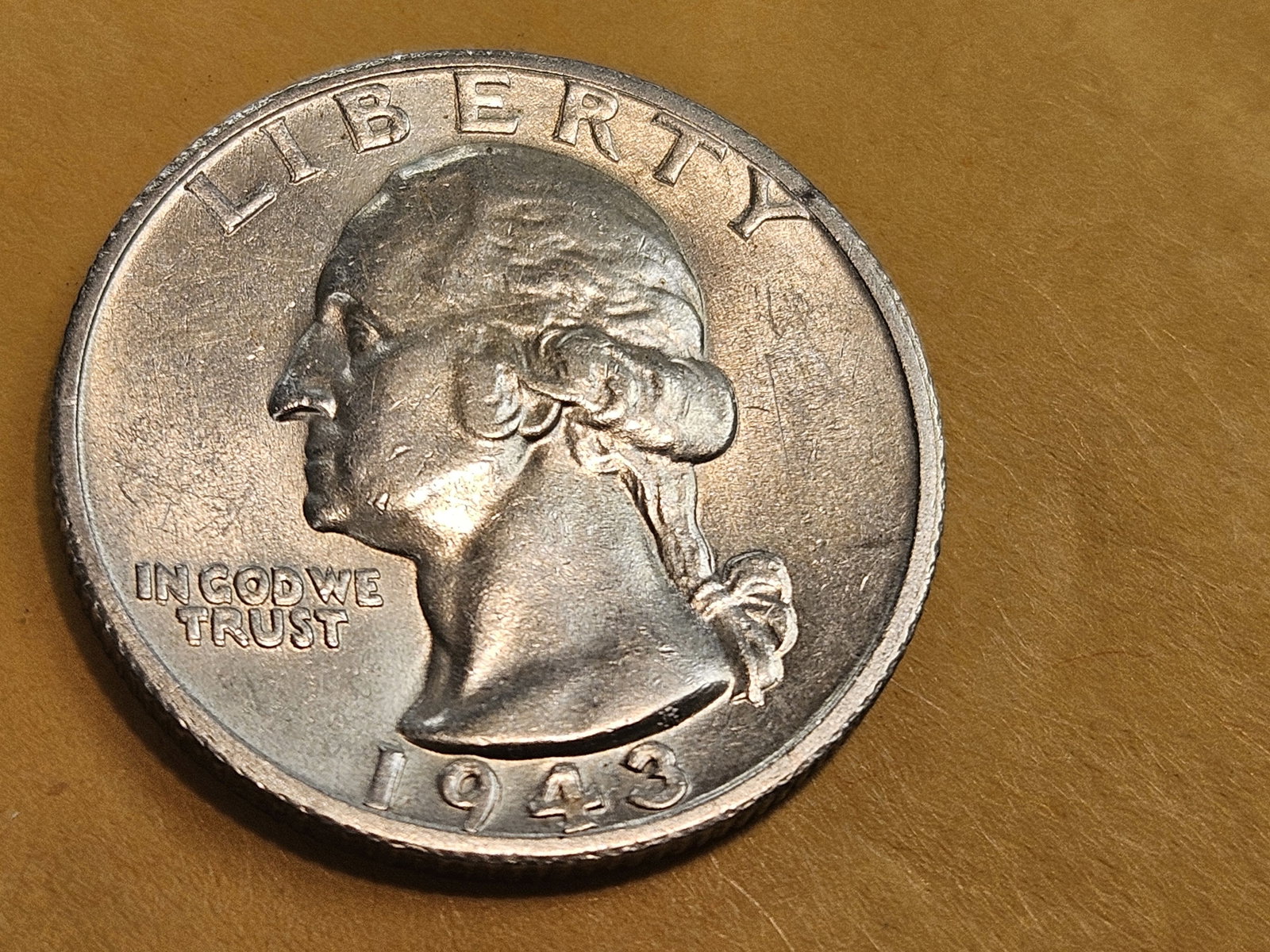 ** KEY VARIETY ** 1943-S DDO Washington Quarter in Choice Brilliant Uncirculated - 3