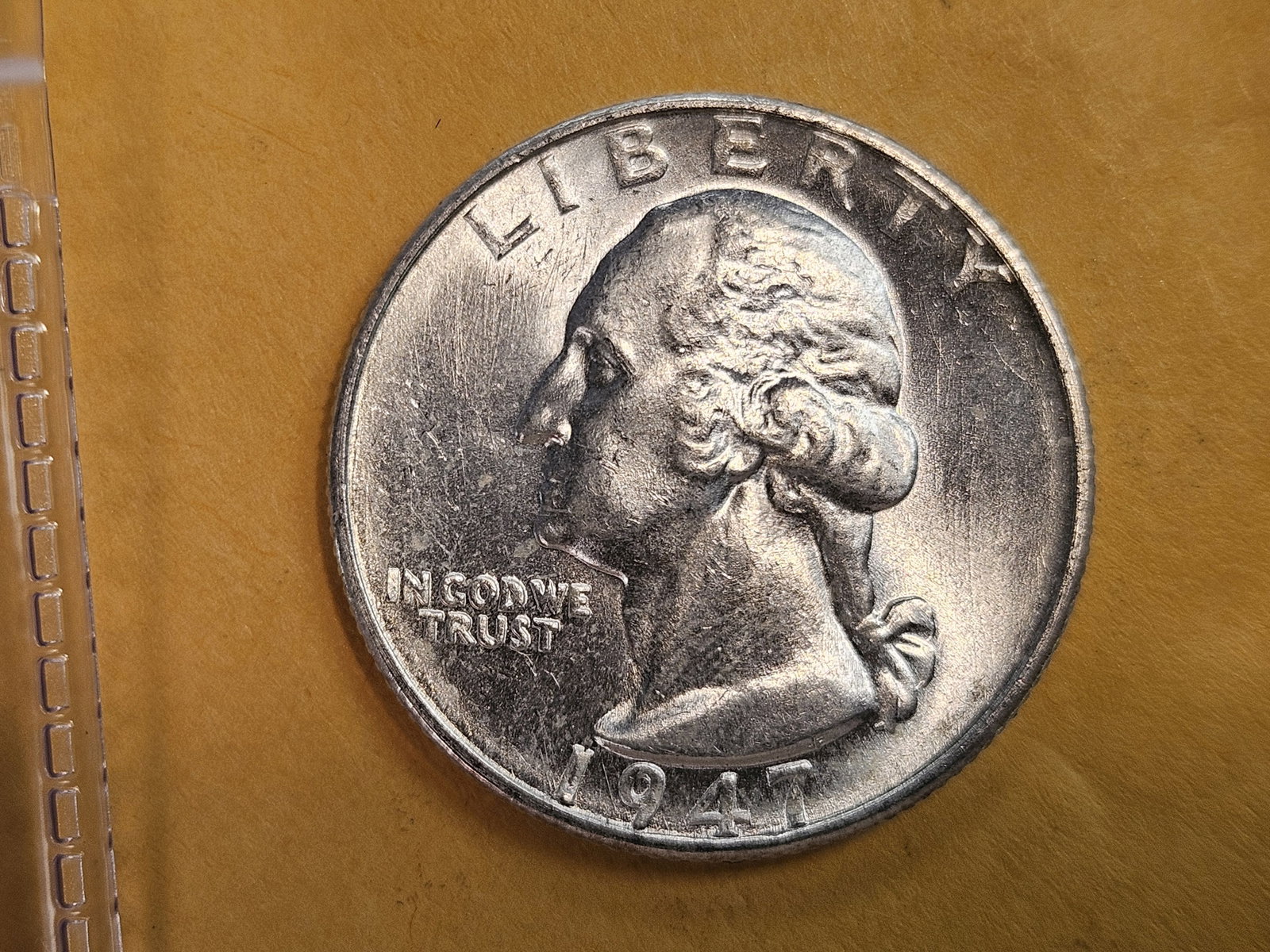 Very Choice Brilliant Uncirculated 1947-S Washington Quarter - 3