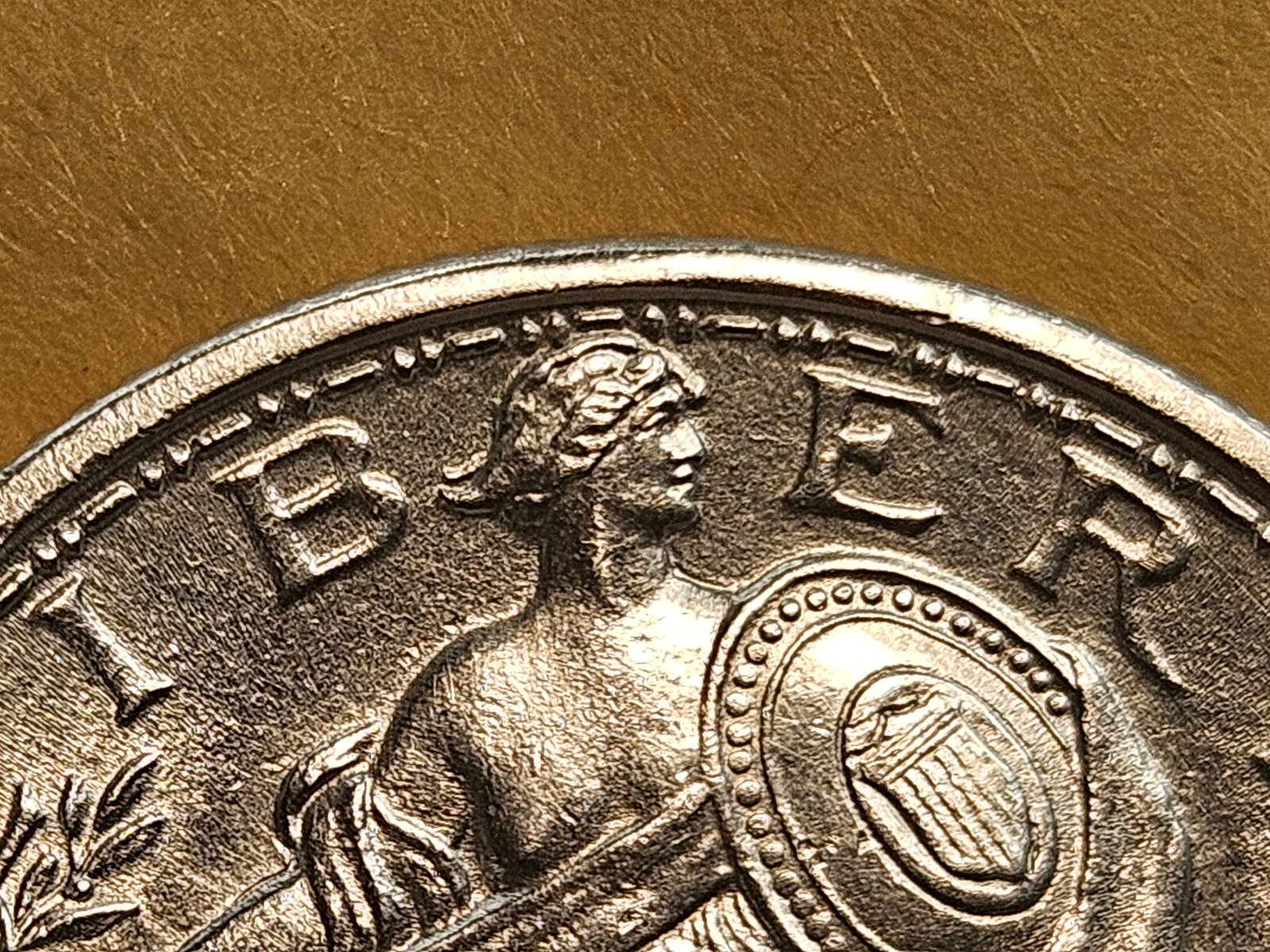 *** FULL HEAD *** 1917 Standing Liberty Quarter in GEM Brilliant Uncirculated - 12