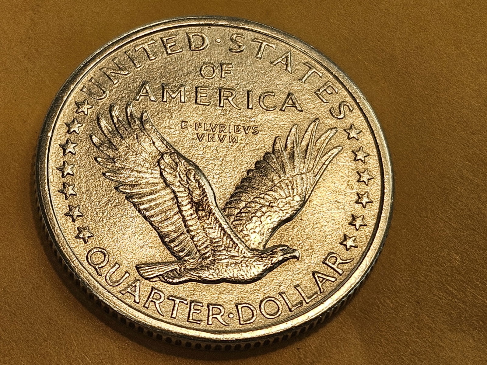 *** FULL HEAD *** 1917 Standing Liberty Quarter in GEM Brilliant Uncirculated - 13