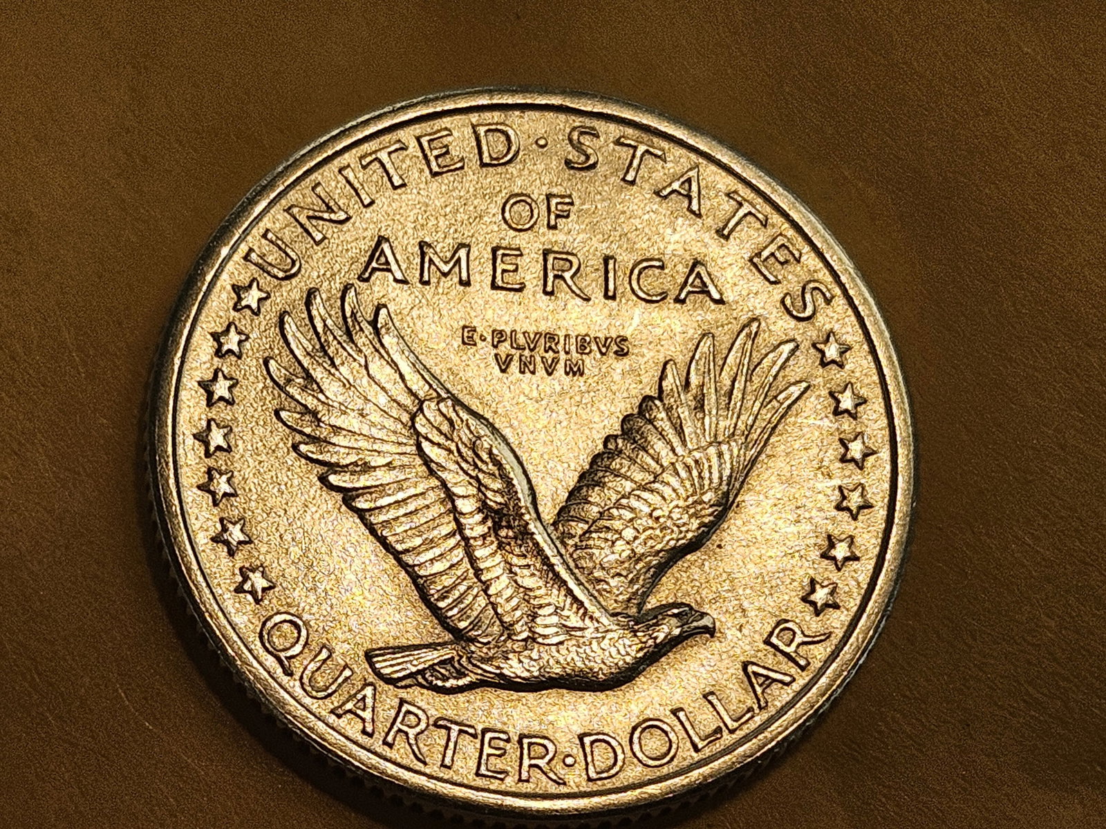 *** FULL HEAD *** 1917 Standing Liberty Quarter in GEM Brilliant Uncirculated - 14