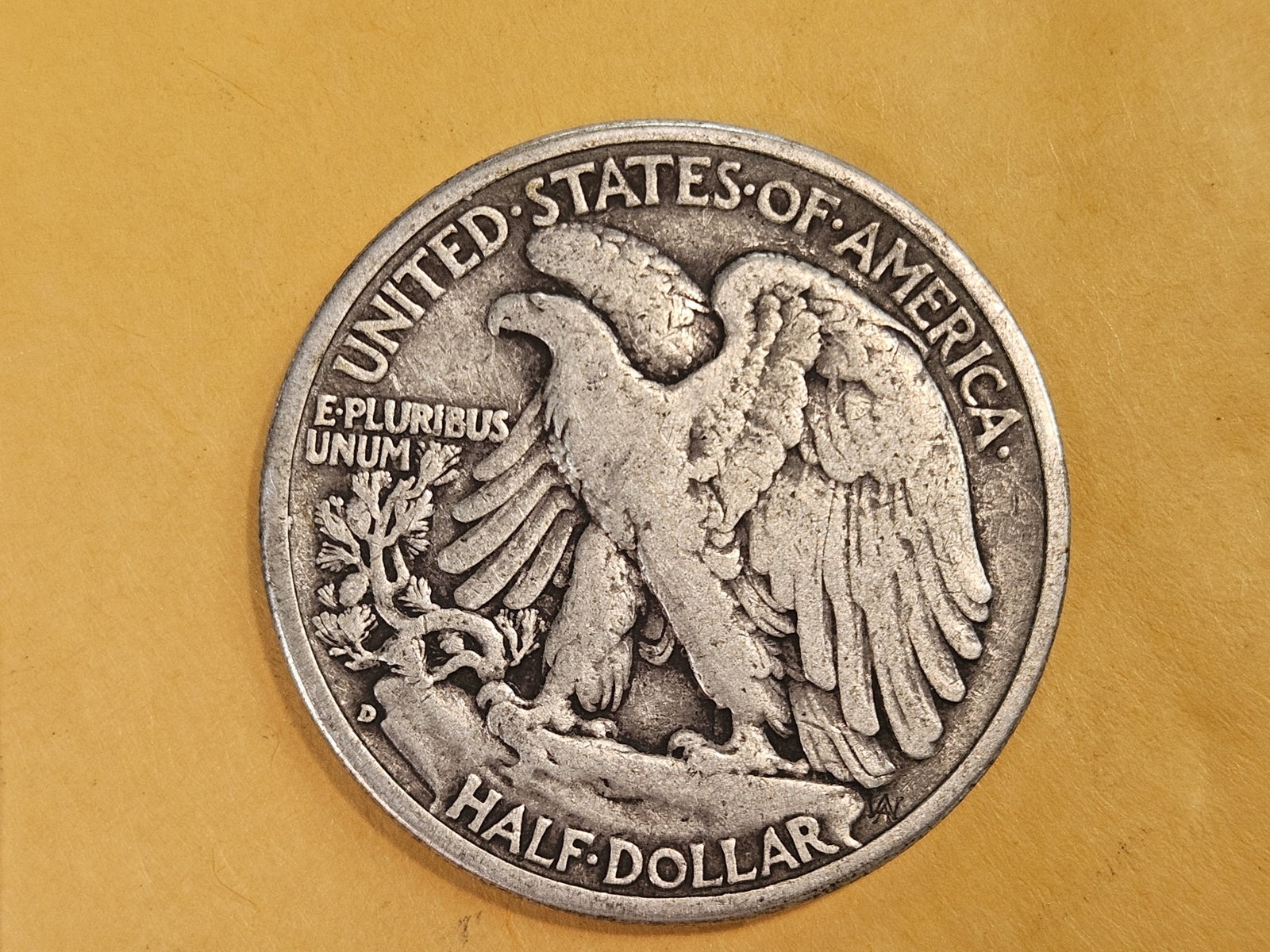 KEY DATE 1938-D Walking Liberty Half Dollar - 3