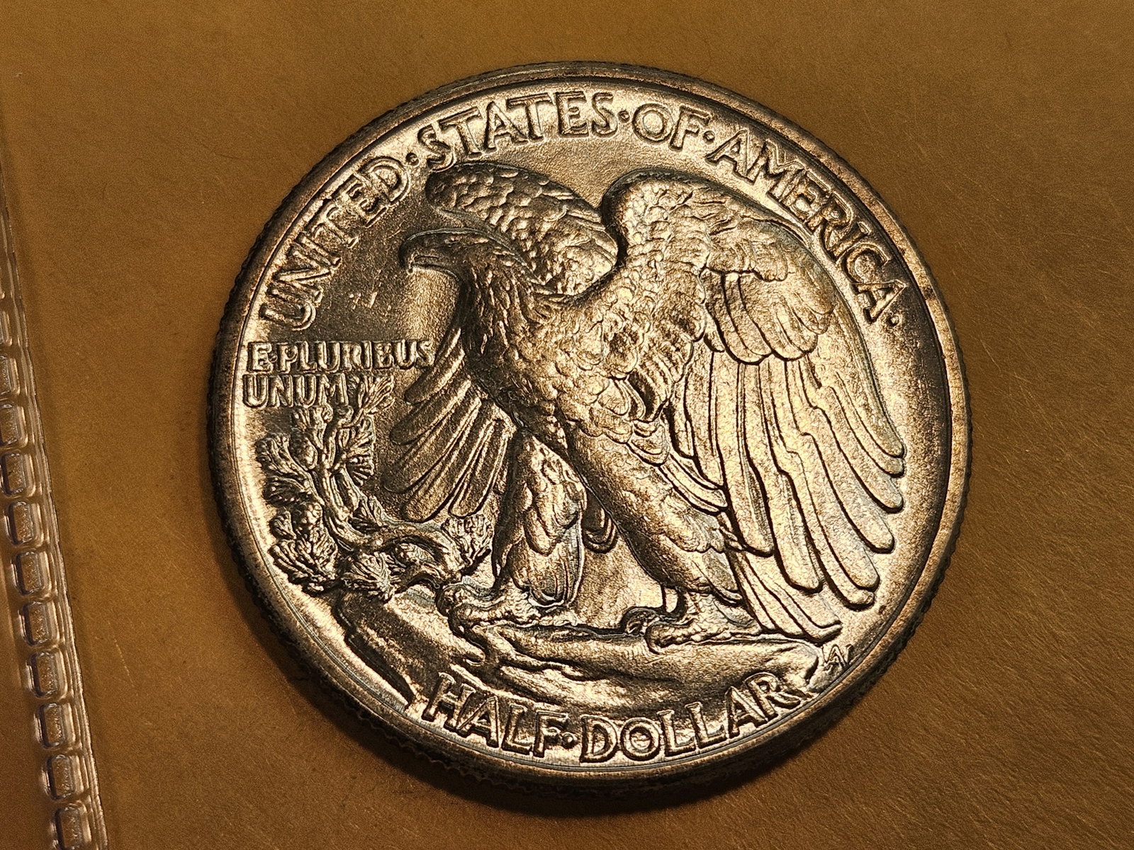 Choice Brilliant Uncirculated 1942 Walking Liberty Half Dollar - 4