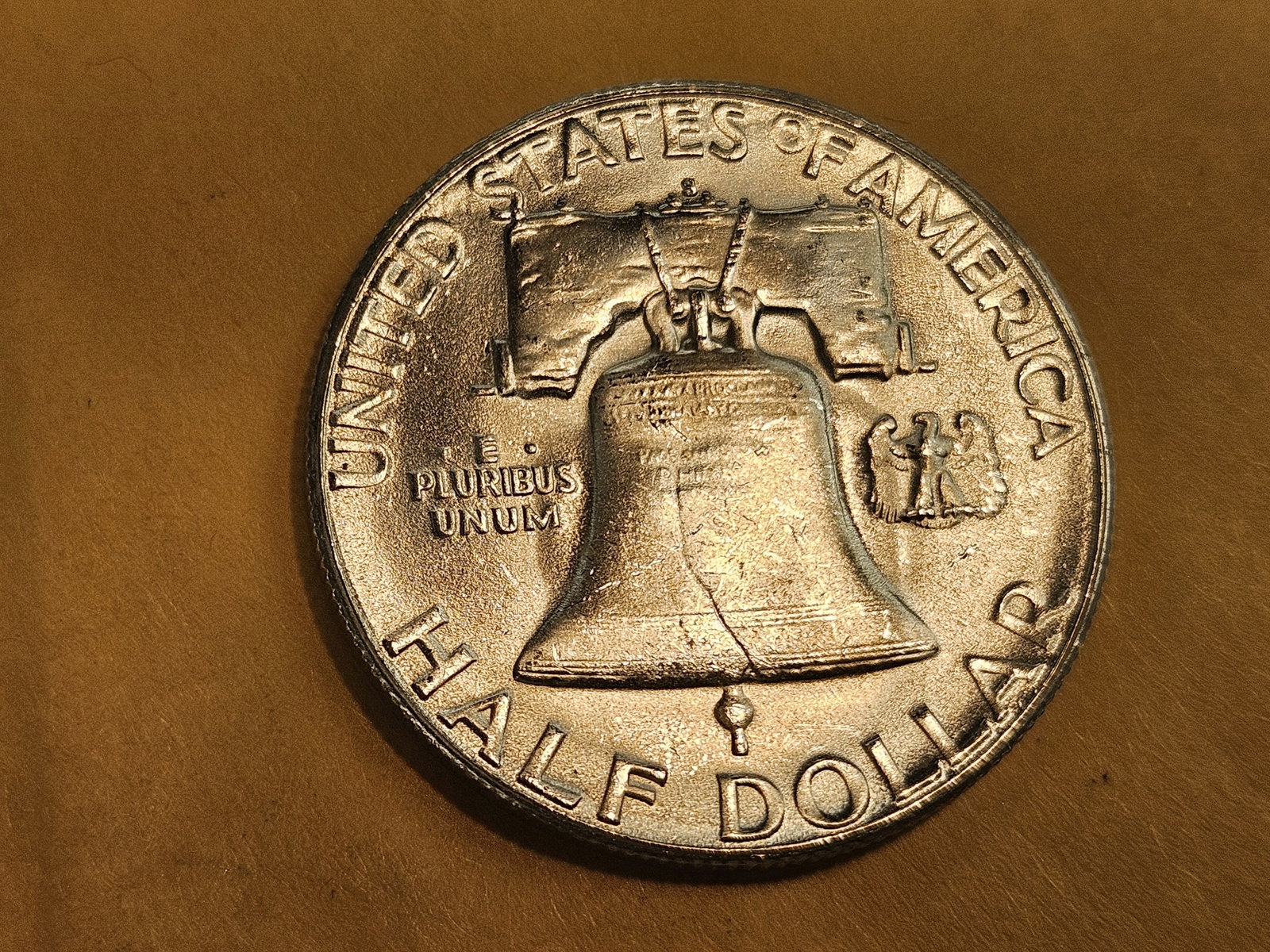 GEM Brilliant Uncirculated 1952-S Franklin Half Dollar - 4